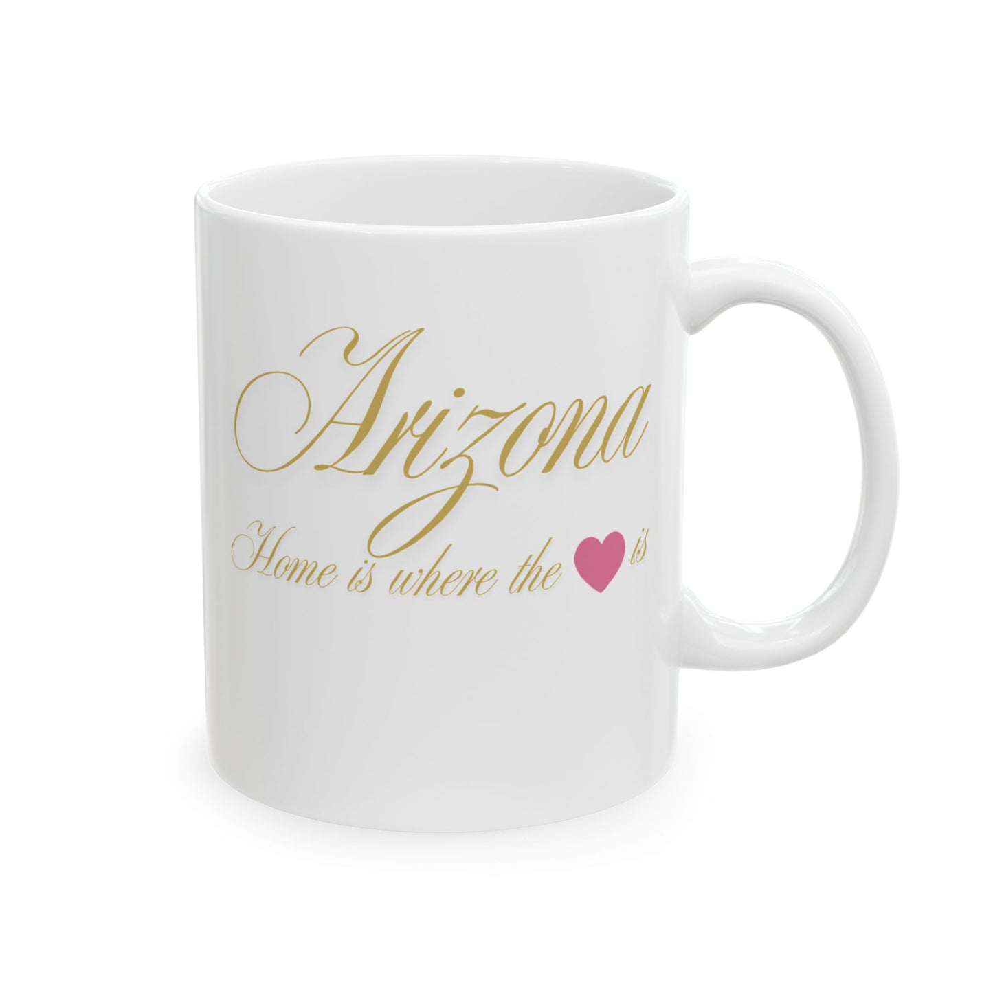 ☕ Home is Where the ❤️ Is – Arizona Mug – Desert Charm in Every Sip 🌵