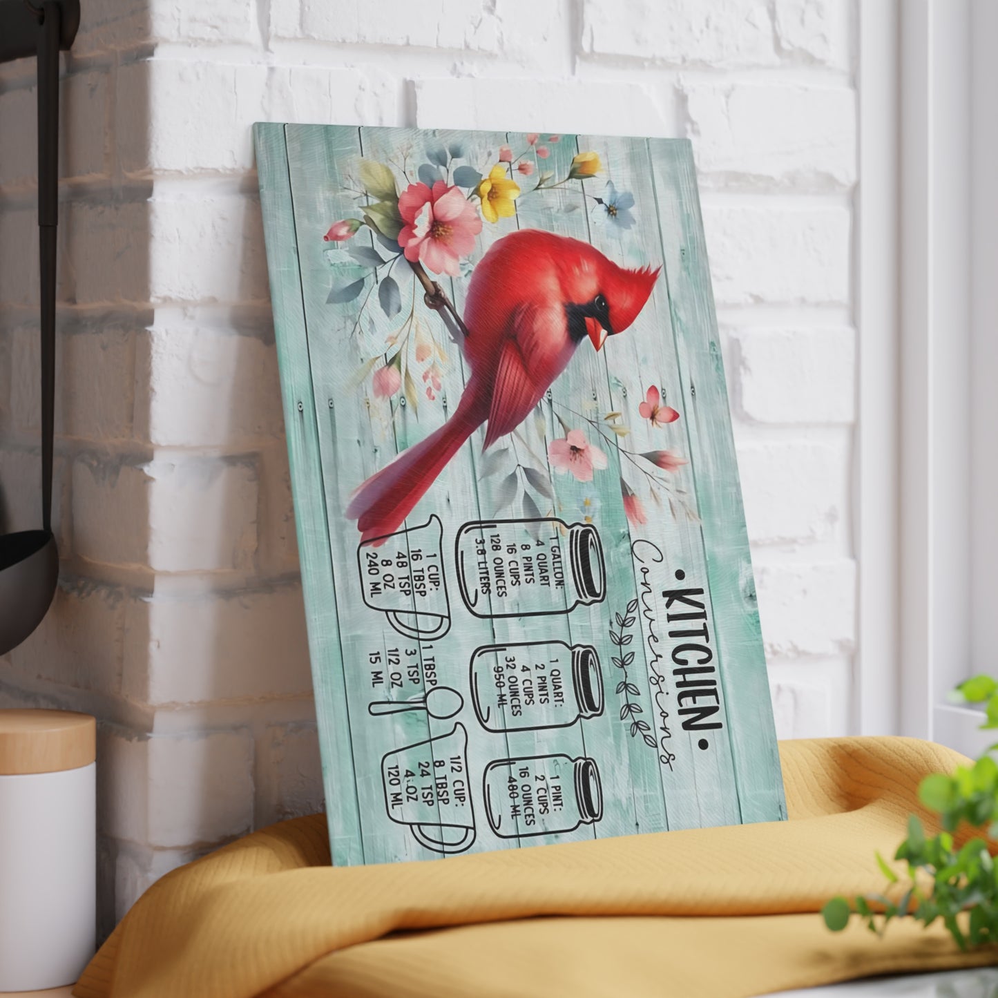 Tabla de cortar Cardinal Kitchen Conversions: ¡el encanto rústico se combina con la función culinaria!