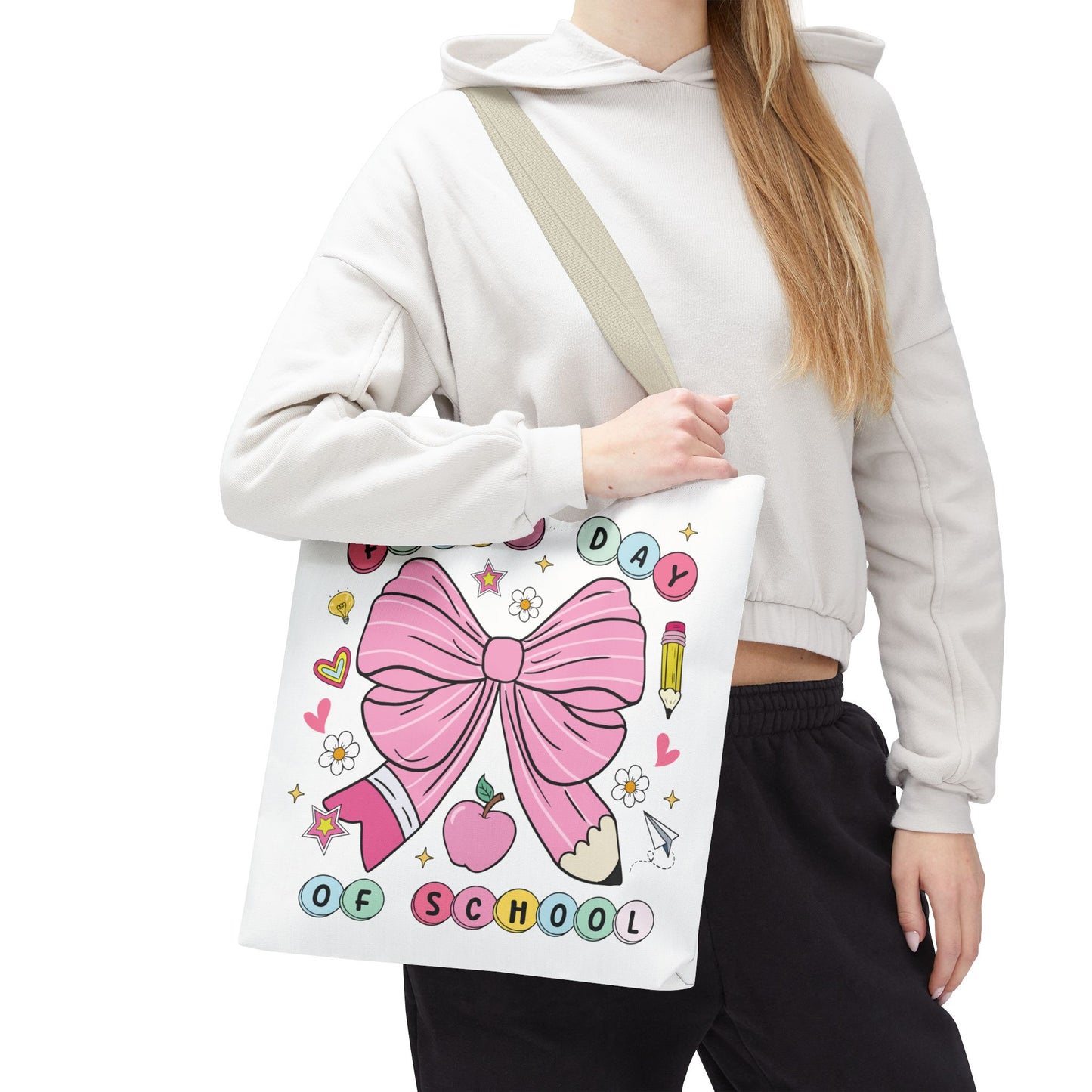 🎀 Coquette First Day of School Tote – Sweet Style for a Smart Start 📚