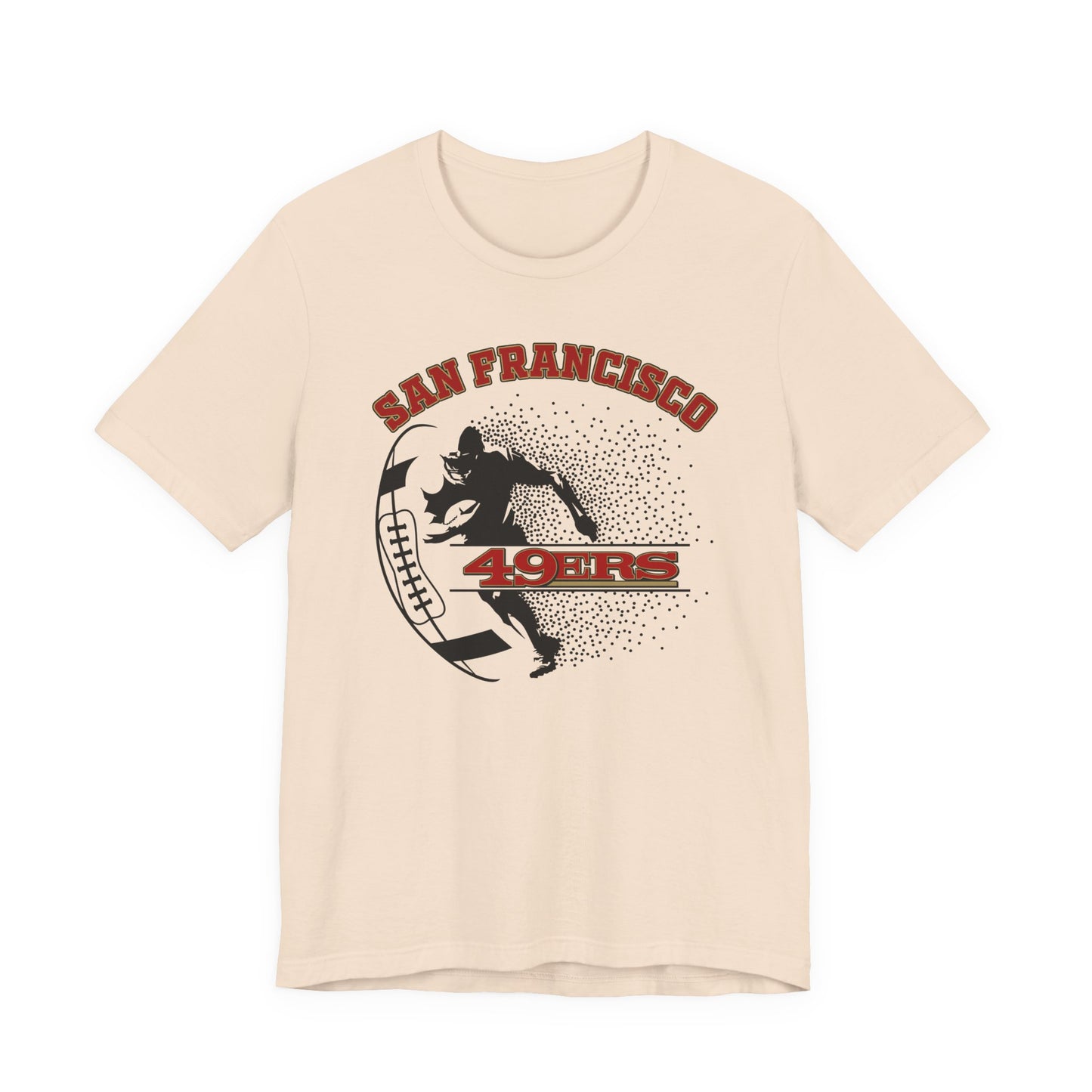 ๐ฅ Bold Red & Black Jersey Graphic Tee โ Vintage Vibes for Every Fan ๐ฏ