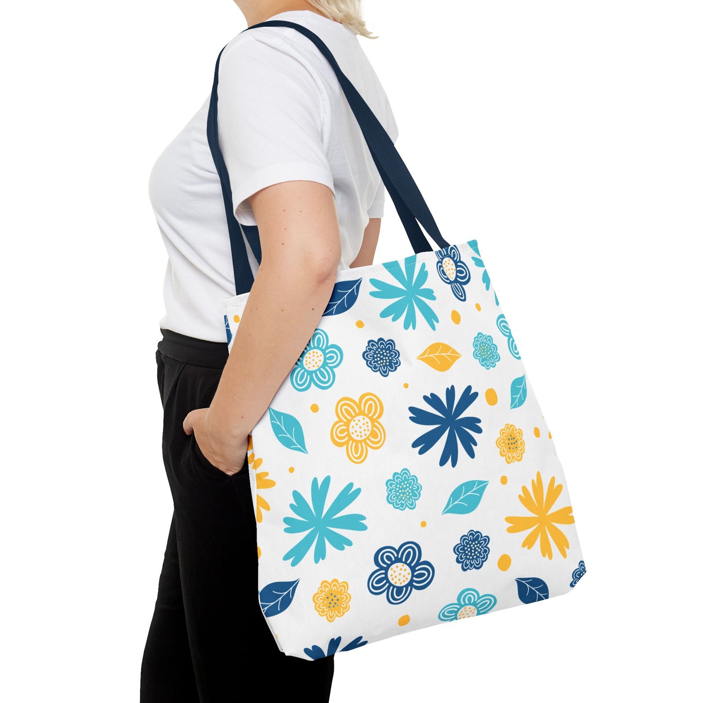🌸 Elegante bolso tote floral: un accesorio chic y versátil para el día a día 🌿