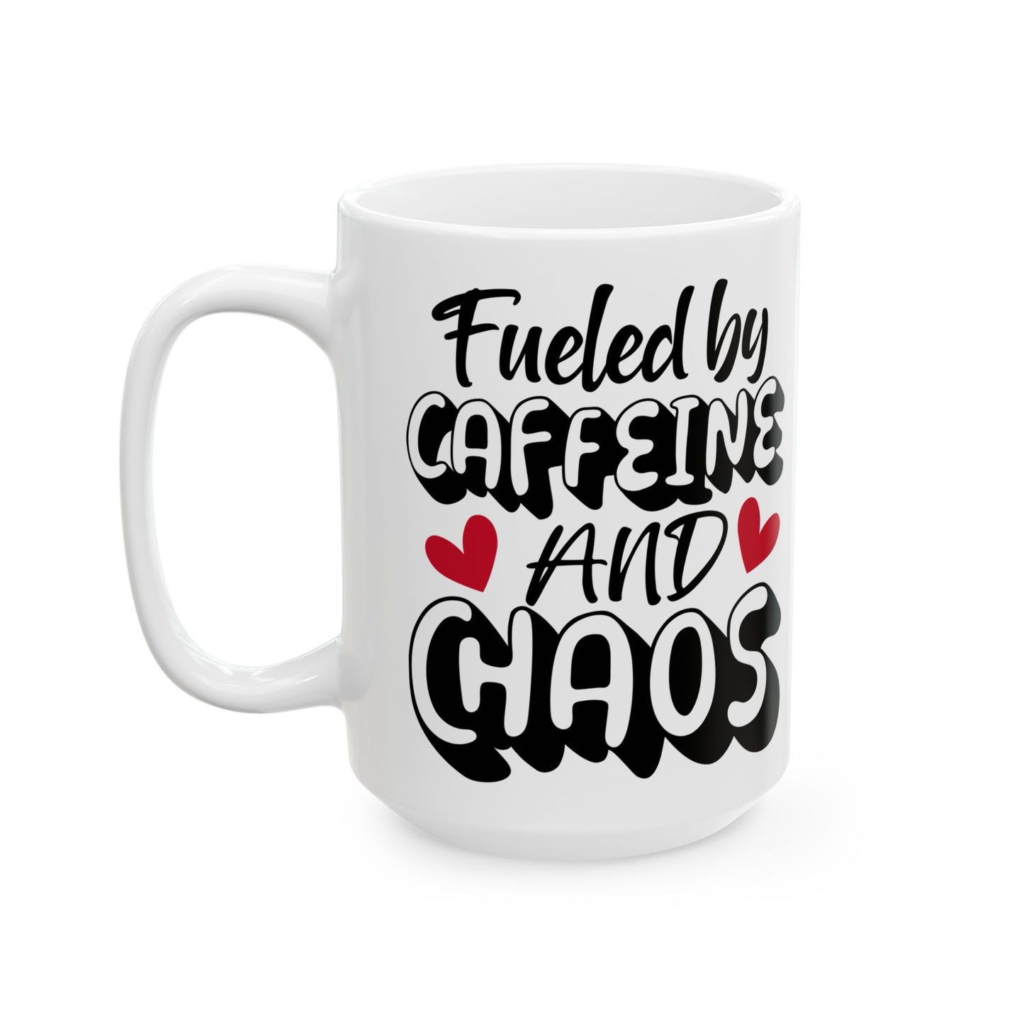 ☕ Impulsada por la cafeína y el caos: una divertida taza para amantes del café y almas ocupadas 💥