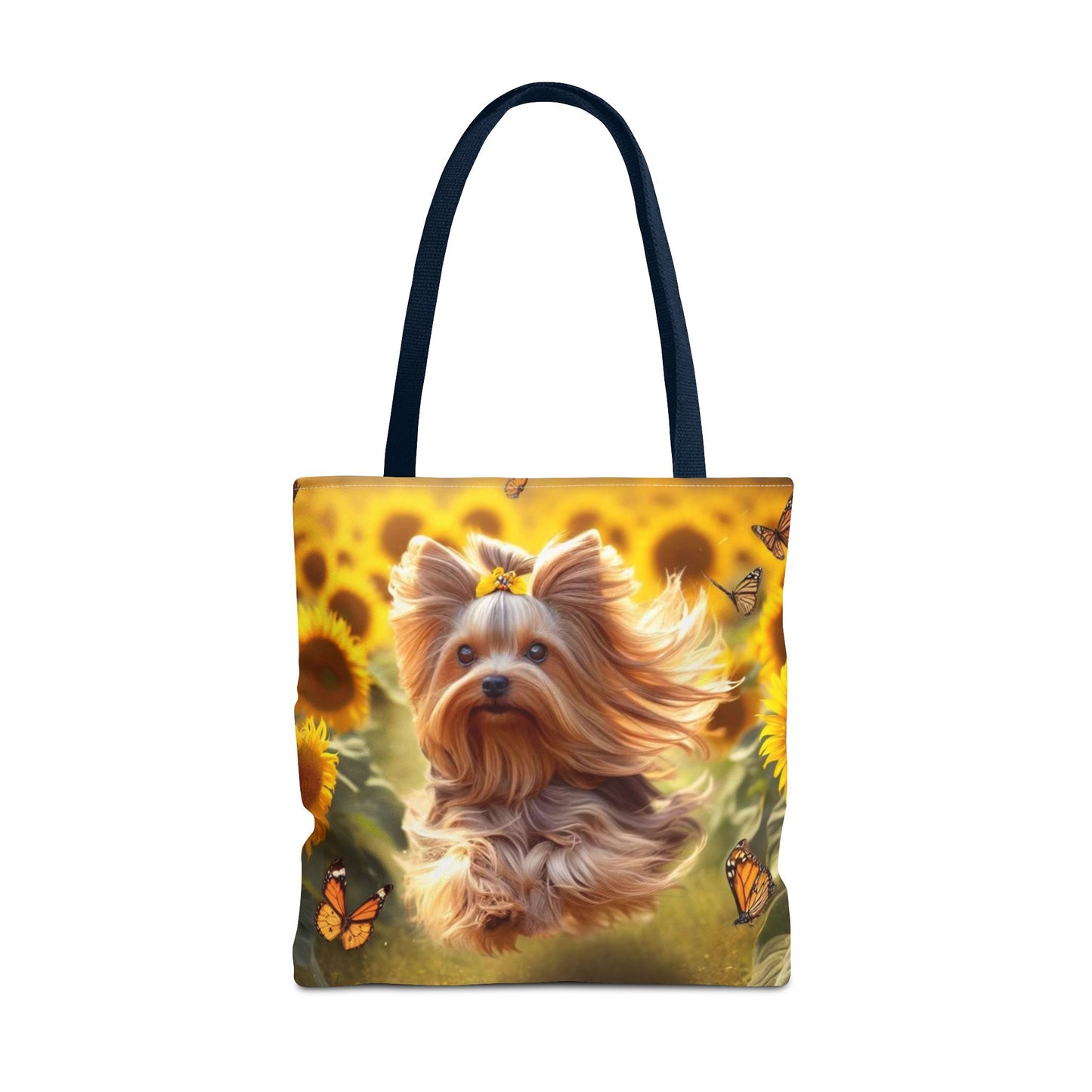 Adorable bolso de mano Yorkie: ¡perfecto para los amantes de los perros en movimiento!