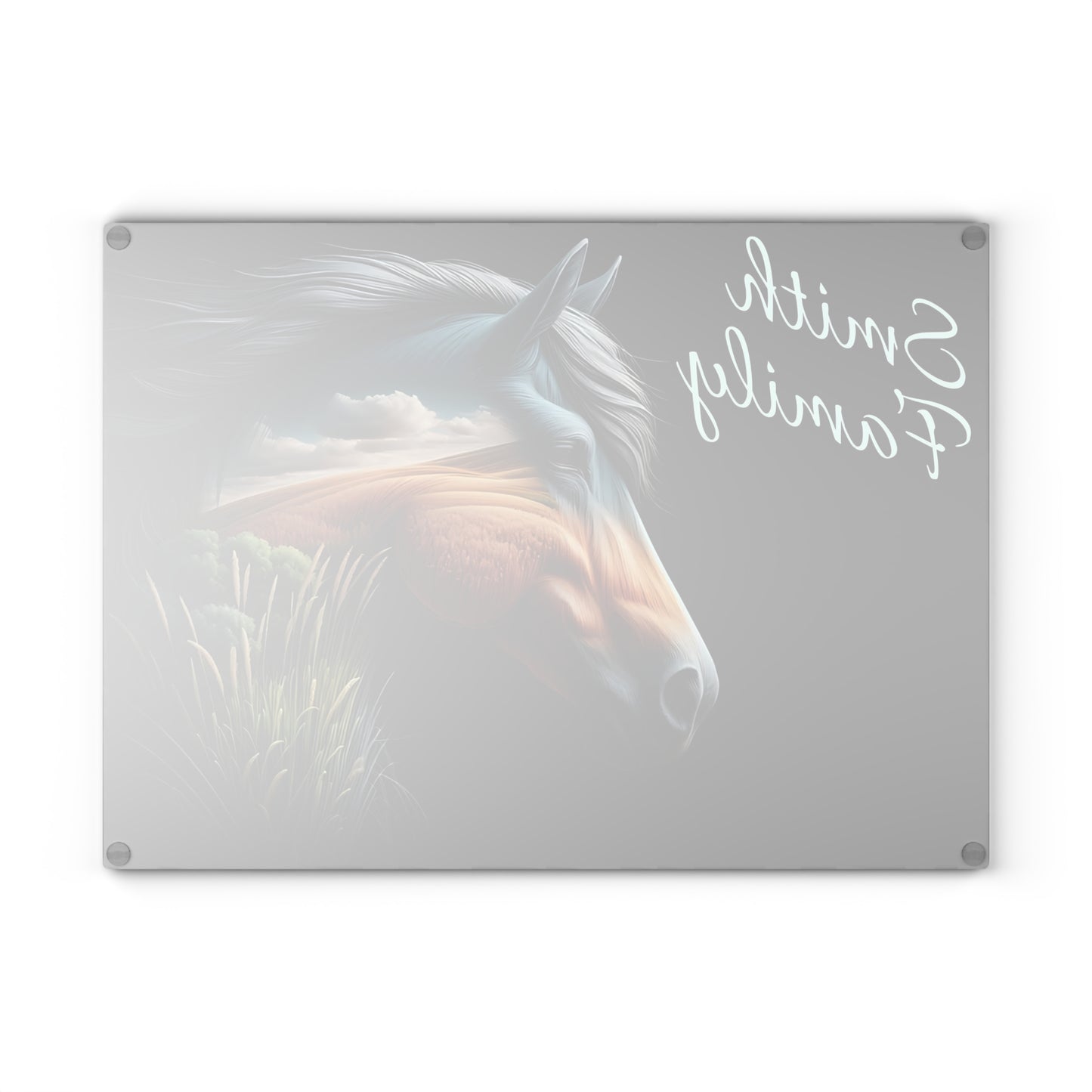 Horse cutting board, Farmhouse kitchen decor, Equestrian gift, Rustic kitchen gift, Horse lover decor, Charcuterie Board, unique accessory