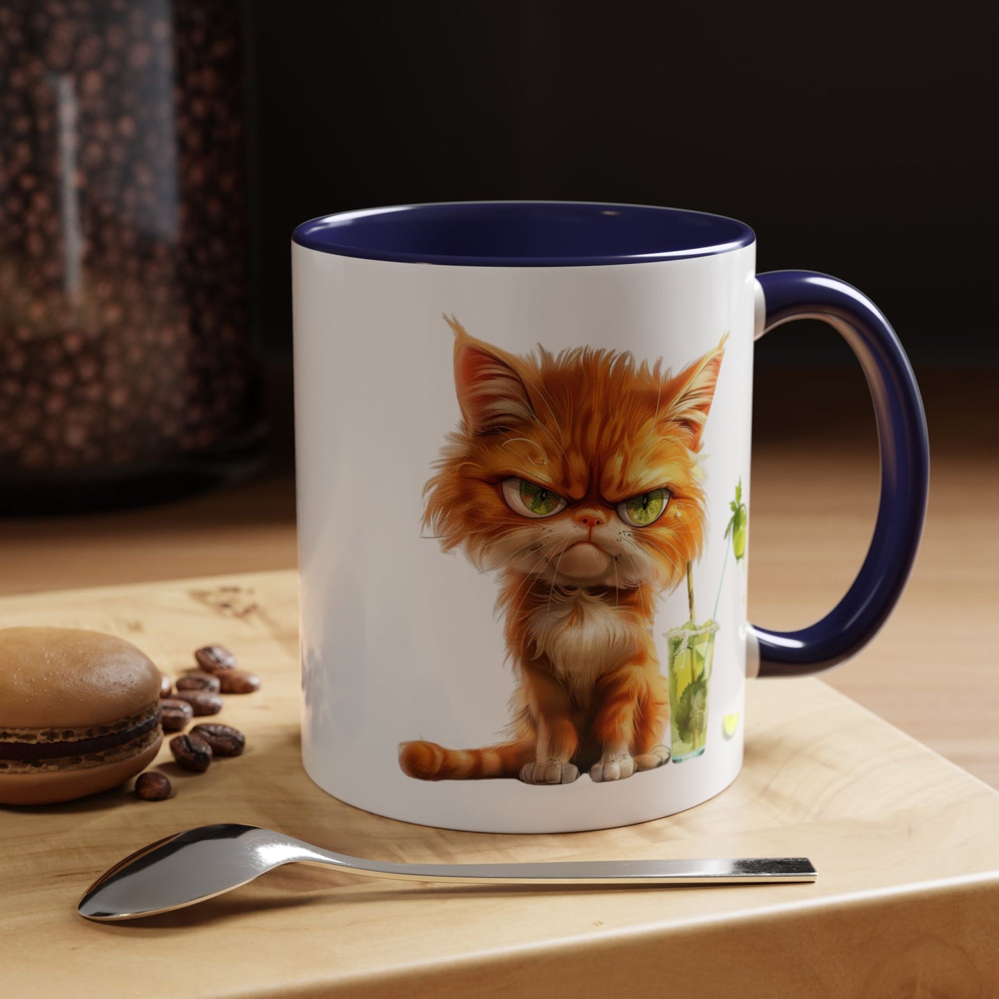Taza de gato, taza personalizada, regalos para gatos, taza divertida, regalo personalizado, regalo para amantes de los gatos, regalos para gatitos, tazas personalizadas, gato loco