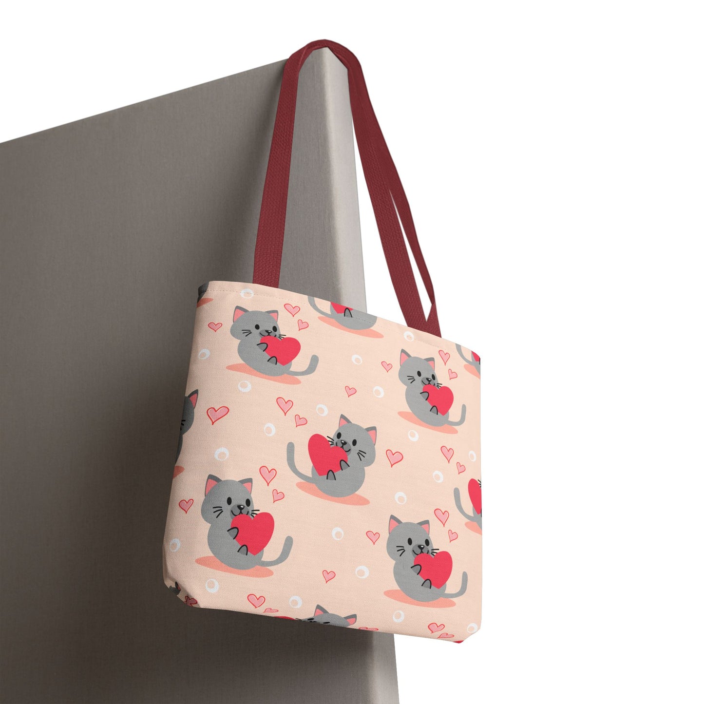 Encantador bolso de mano para amantes de los gatos: duradero, espacioso y perfecto para ir de compras, trabajar o las aventuras cotidianas.
