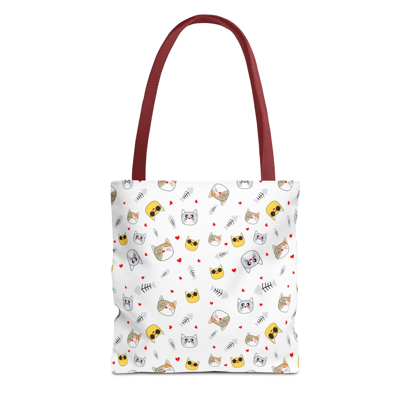Encantador bolso de mano para amantes de los gatos: duradero, espacioso y perfecto para ir de compras, trabajar o las aventuras cotidianas.