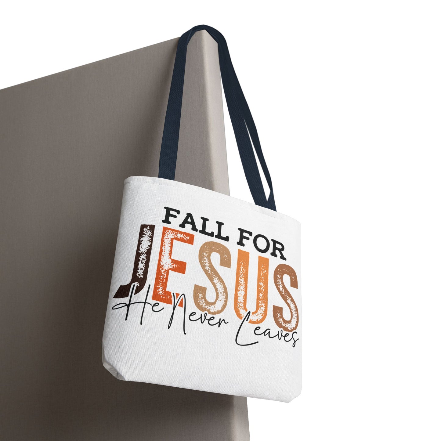 🙏 Fall for Jesus Tote Bag – Faith, Style & Autumn Charm 🍂👜