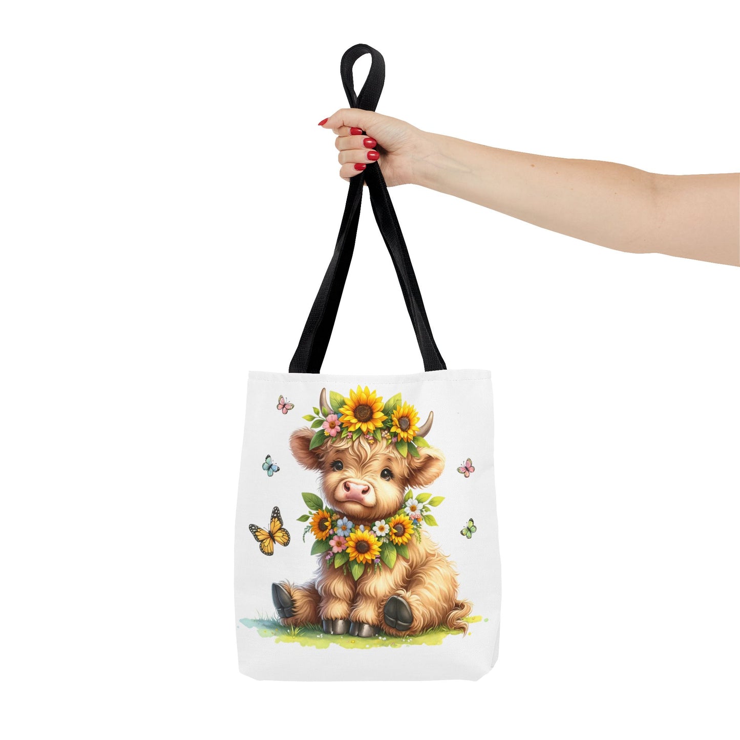 Bolsa de mano de vaca de las Tierras Altas, diseño de vaca bonito y elegante para amantes de los animales, perfecta para ir de compras, uso diario, regalo para entusiastas de las vacas y granjeros.