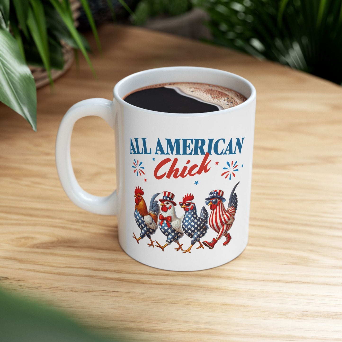 USA All American Chick – 4th of July Mug