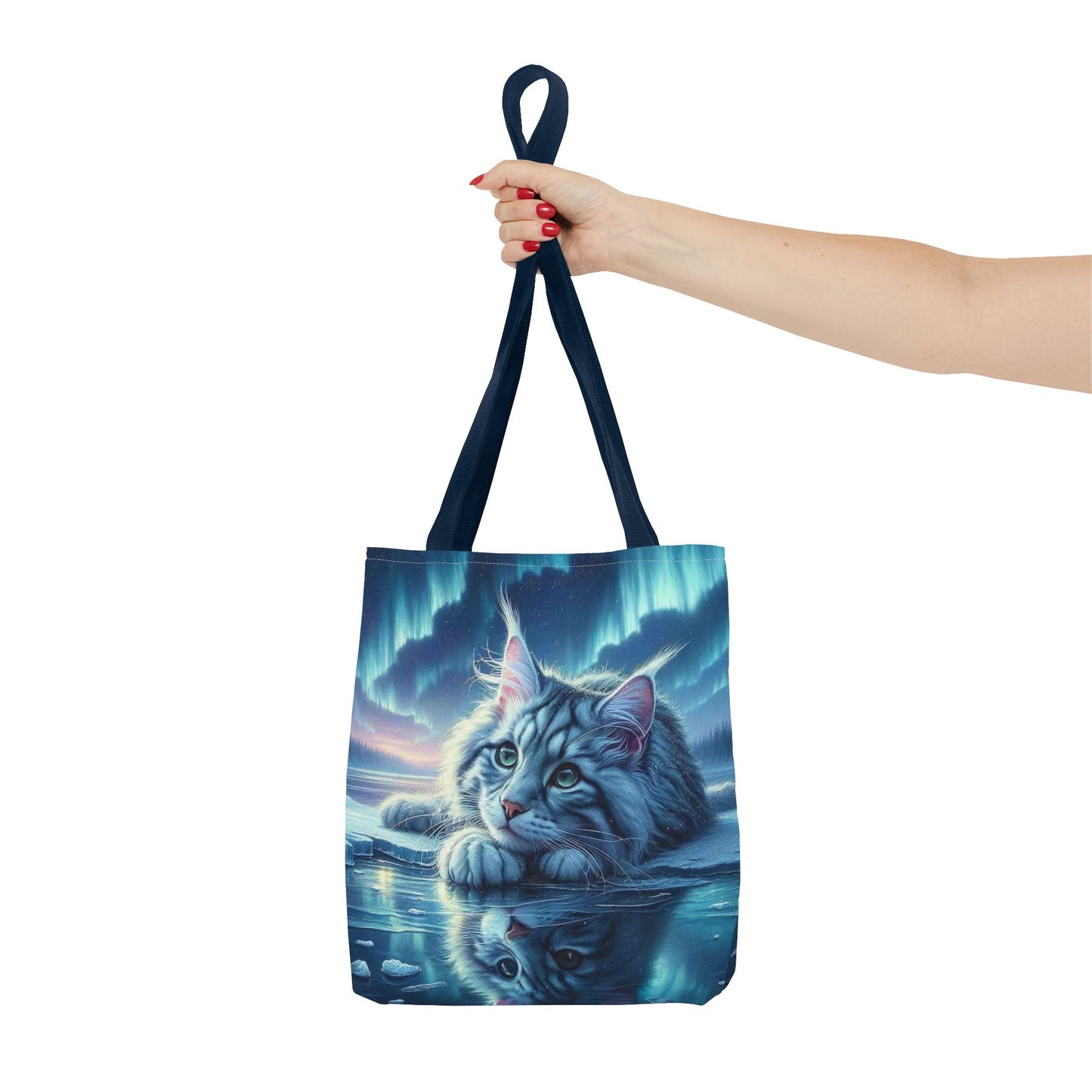 Bolso de mano Majestic Maine Coon Cat: duradero, elegante y reutilizable, ideal para amantes de los gatos, dueños de mascotas, para ir de compras, leer libros y para uso diario.