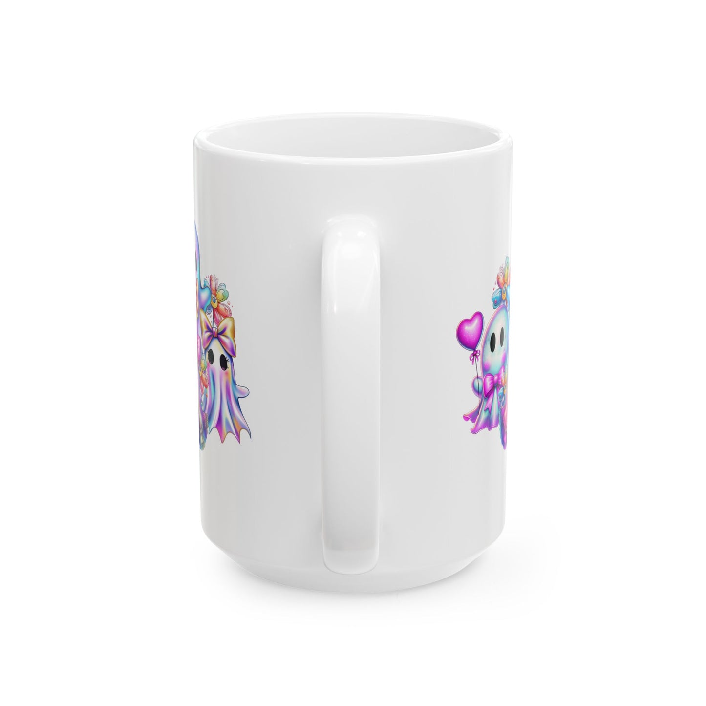 🎀👻 Kawaii Ghost Squad Mug – Spooky-Cute Sips for Every Season 💖