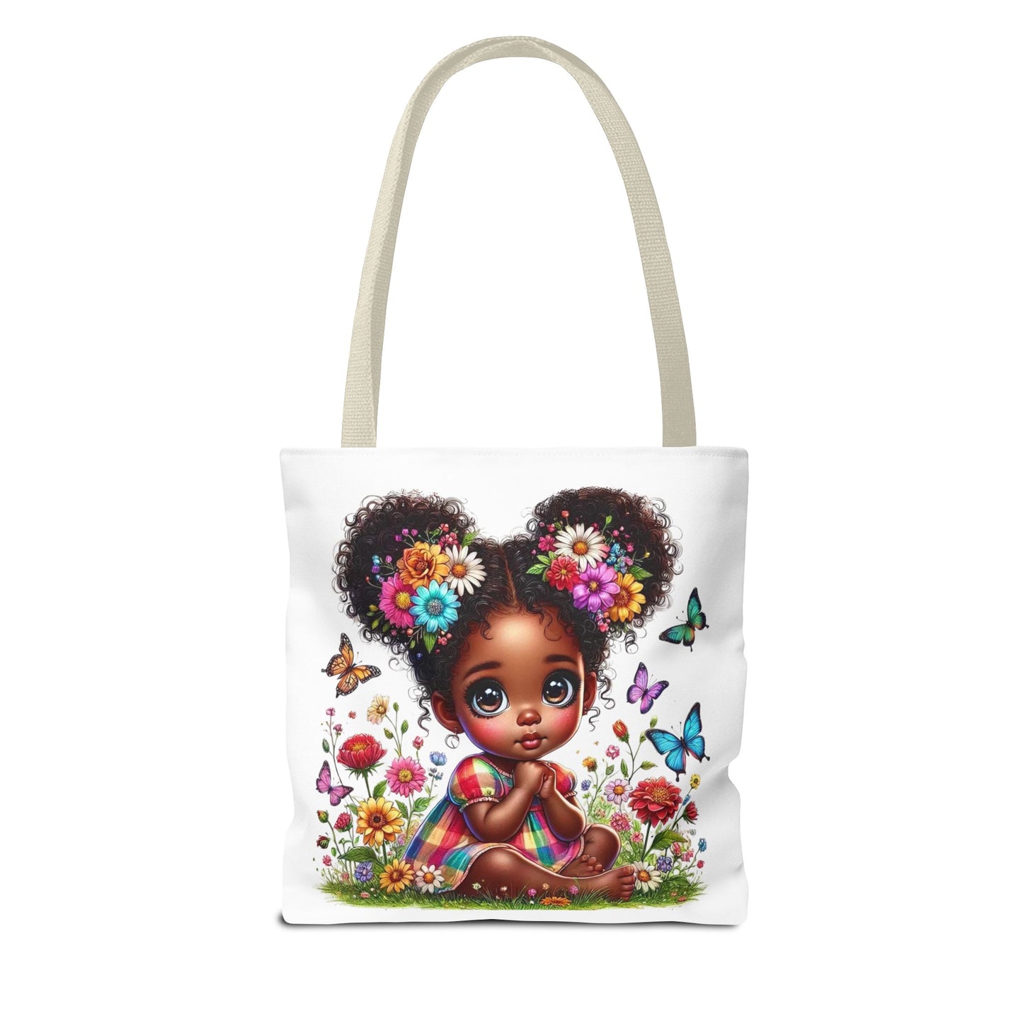 🌸 Niña de las Flores – Bolso de mano adorable y colorido para todas las edades 🌼