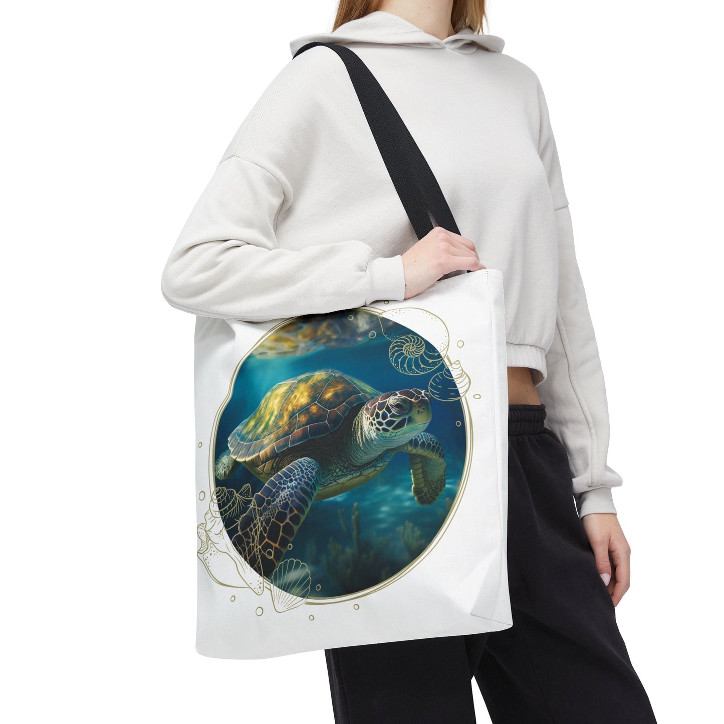 🐢 Elegante Tortuga Marina – Bolsa Ecológica para Amantes de la Naturaleza 🌊