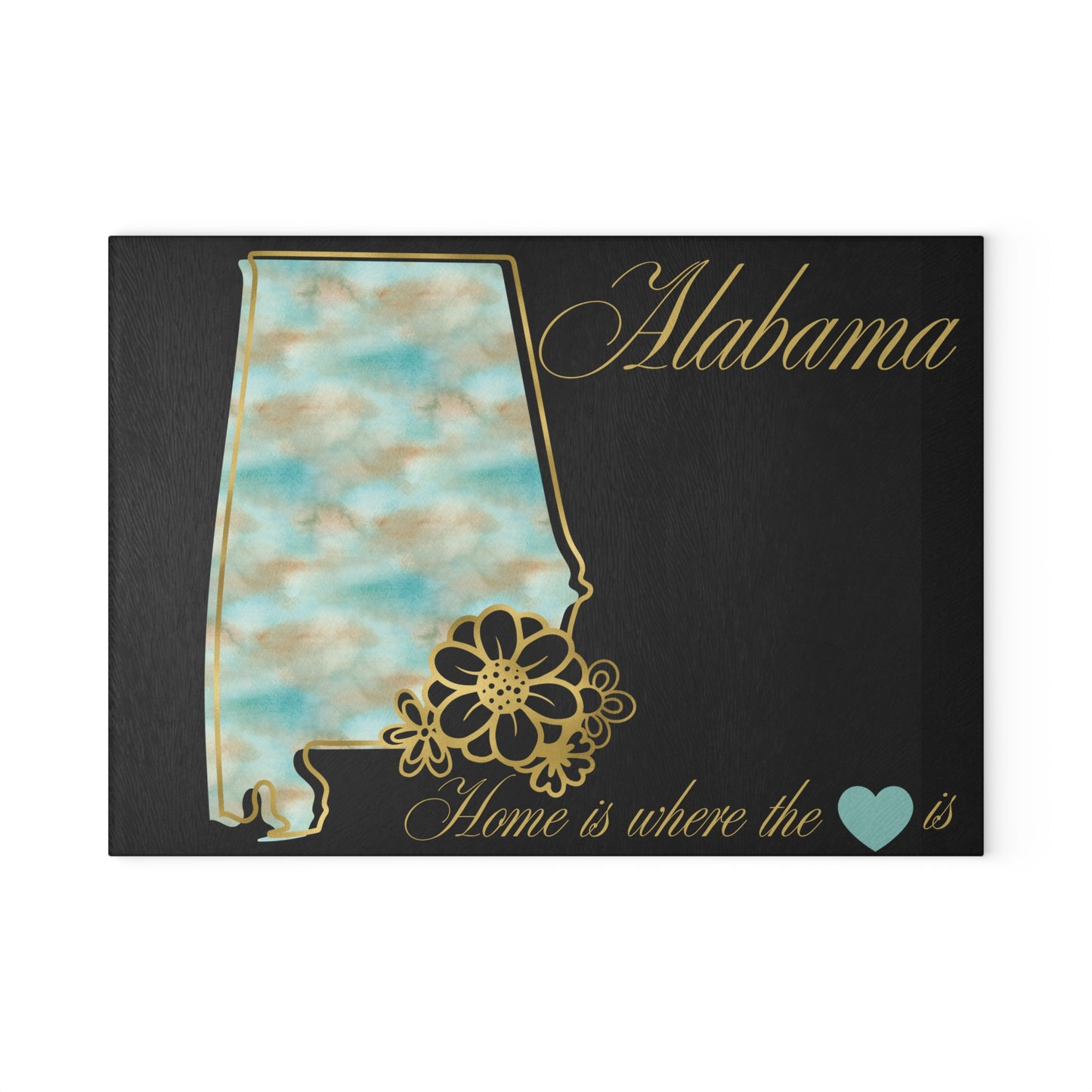 💙 Alabama State Cutting Board – Elegant Southern Charm in Every Slice