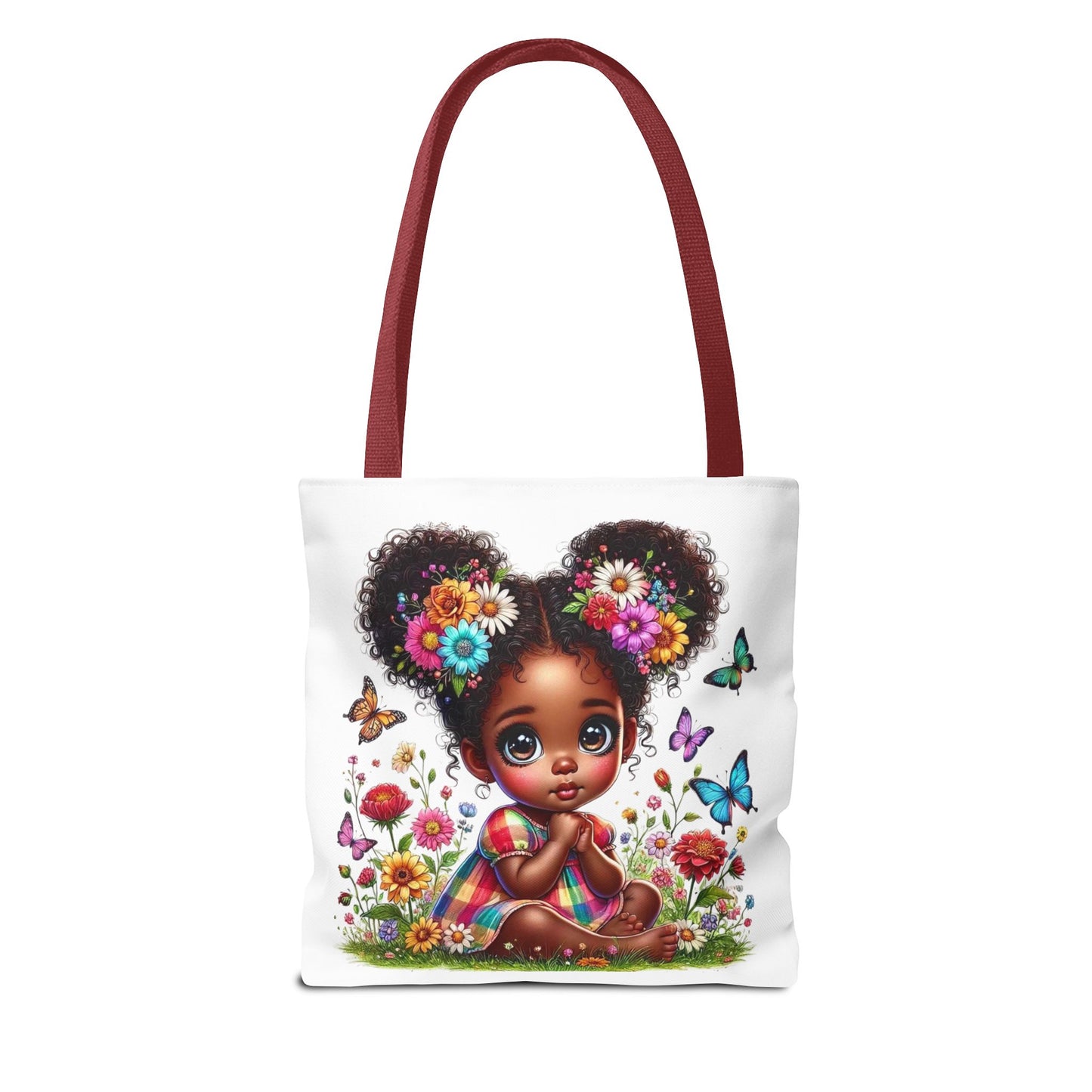🌸 Niña de las Flores – Bolso de mano adorable y colorido para todas las edades 🌼