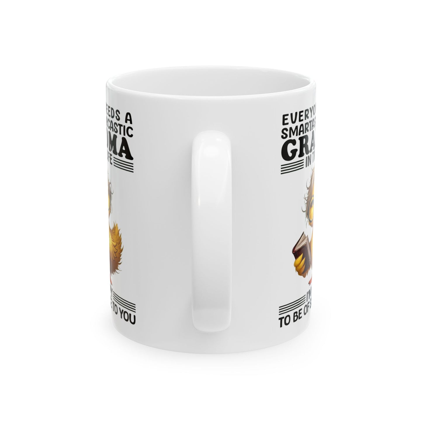 Taza "Abuela Sarcástica y Listilla": Atrevida, Divertida y Orgullosamente Descarada