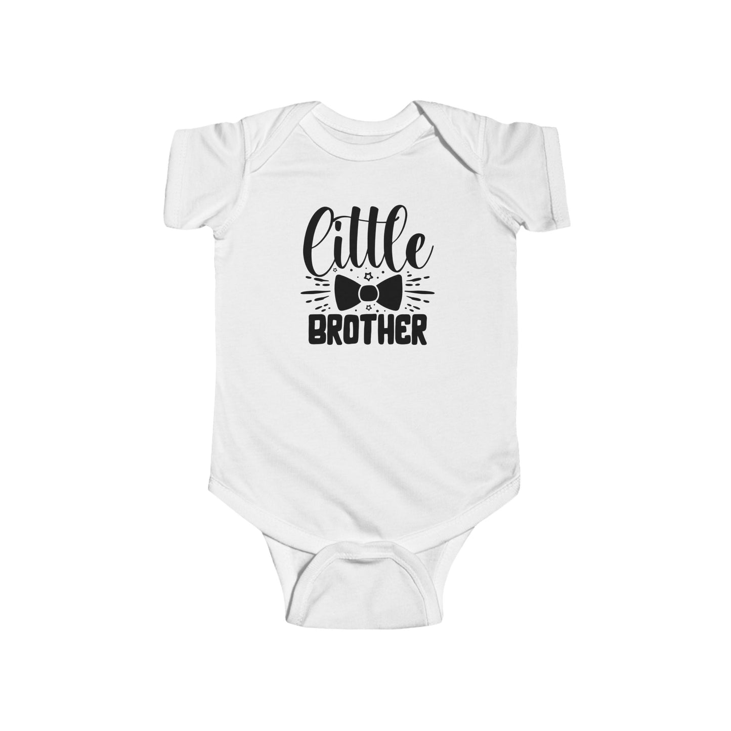 Body de bebé con pajarita para hermanito: mono de bebé con estrellas