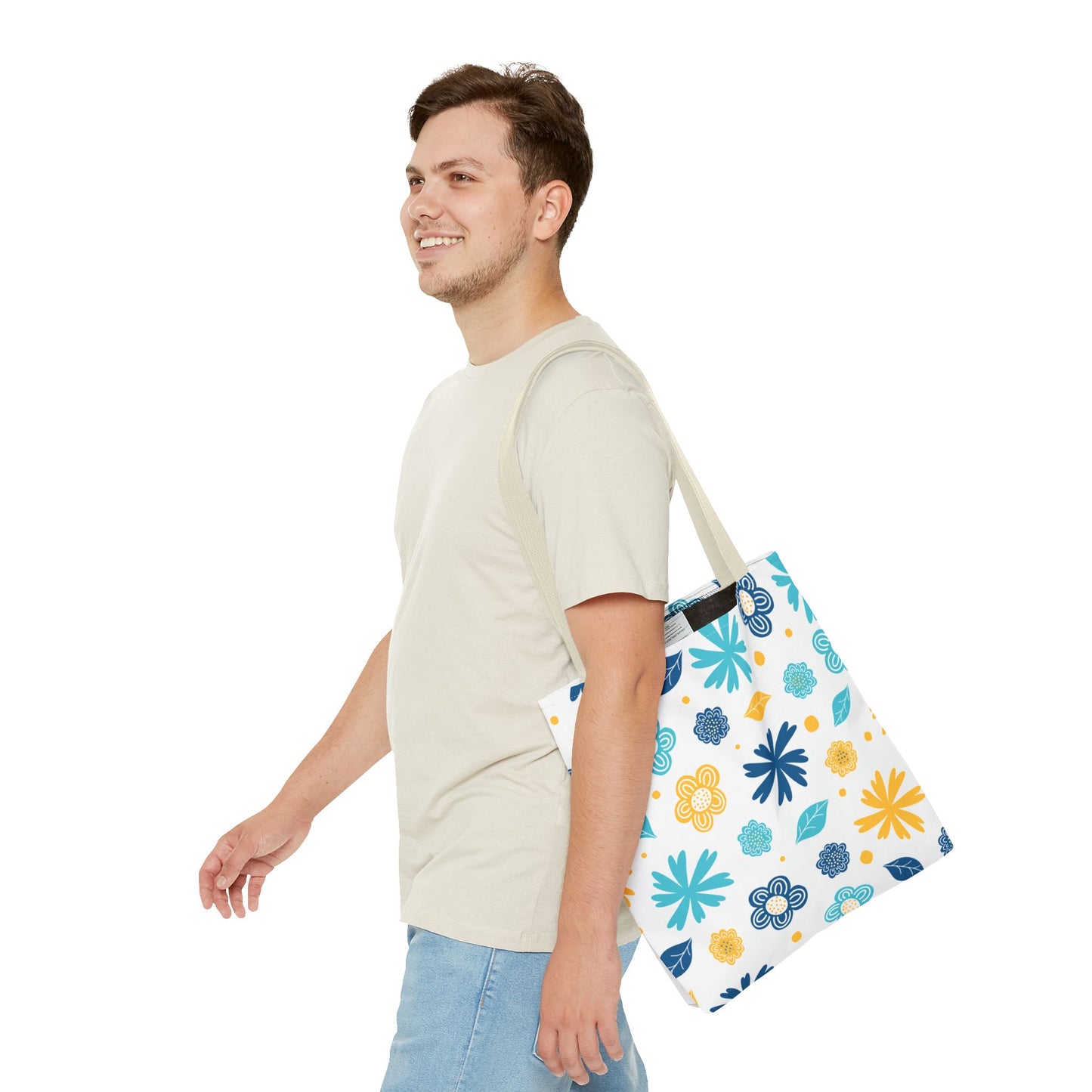 🌸 Elegante bolso tote floral: un accesorio chic y versátil para el día a día 🌿