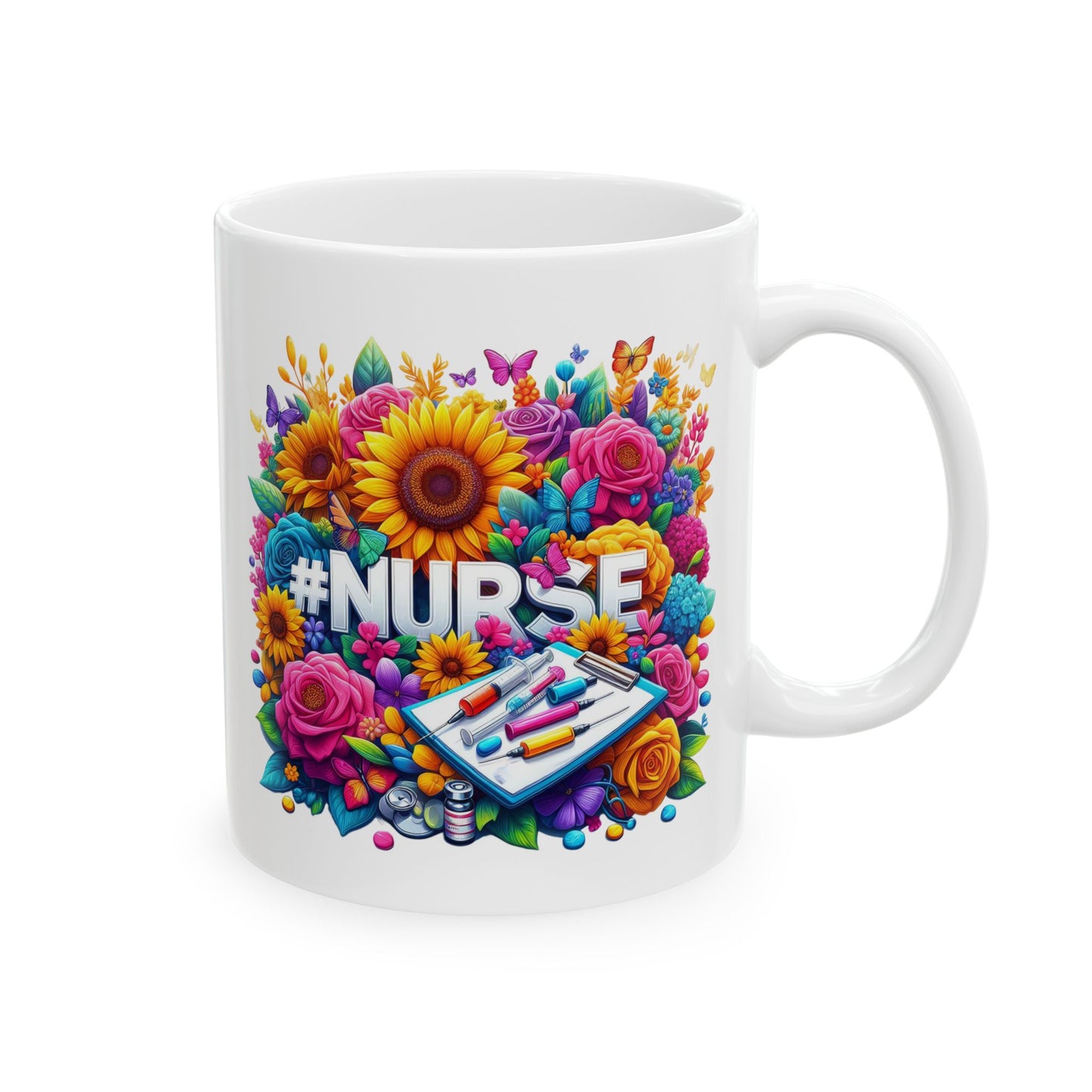 Nurse Coffee Mug, Nurse Gift, Healthcare Mug, Nursing Mug, Nurse Appreciation, Nurse Cup, Nurse Office Decor, Medical Mug, Gift for Her, Mug