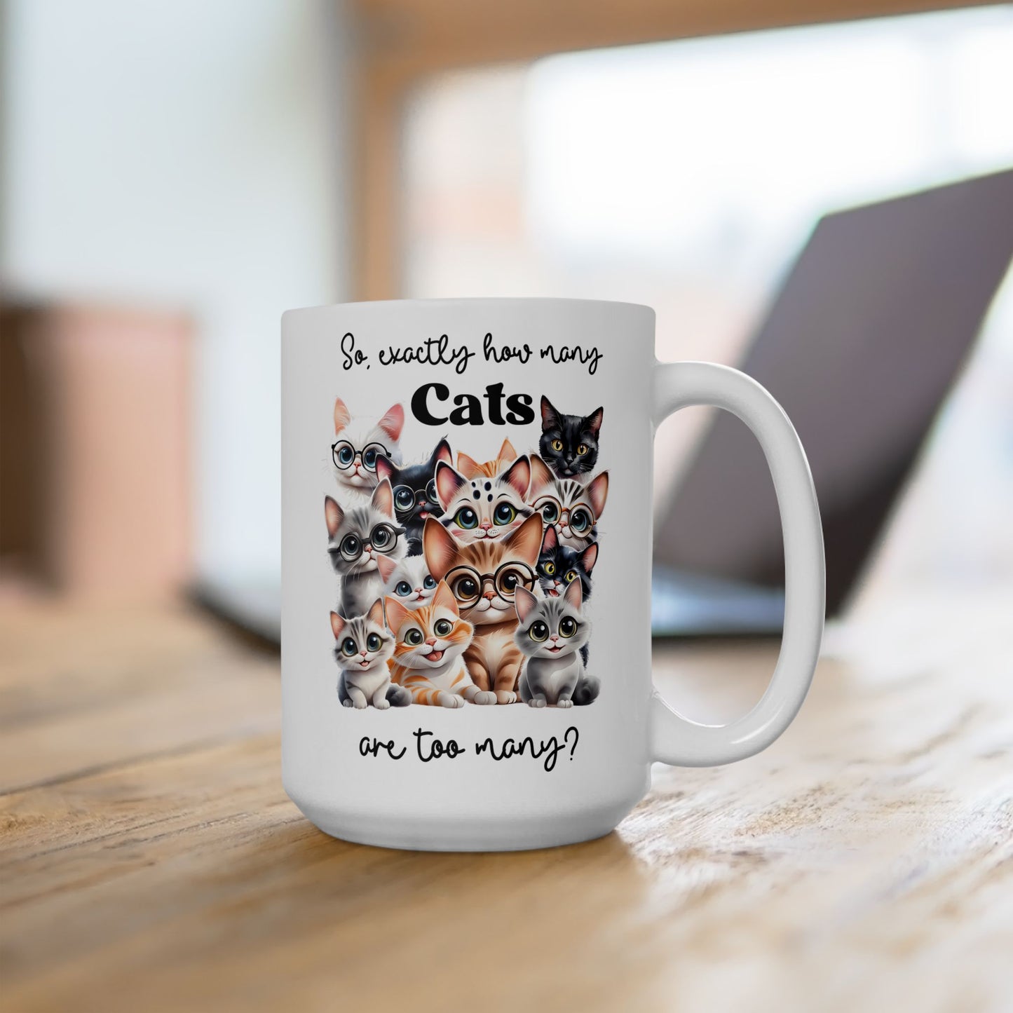 🐾 Cat Squad – Taza de café con diseño de gato, adorable y divertida, para amantes de los gatos 🐱