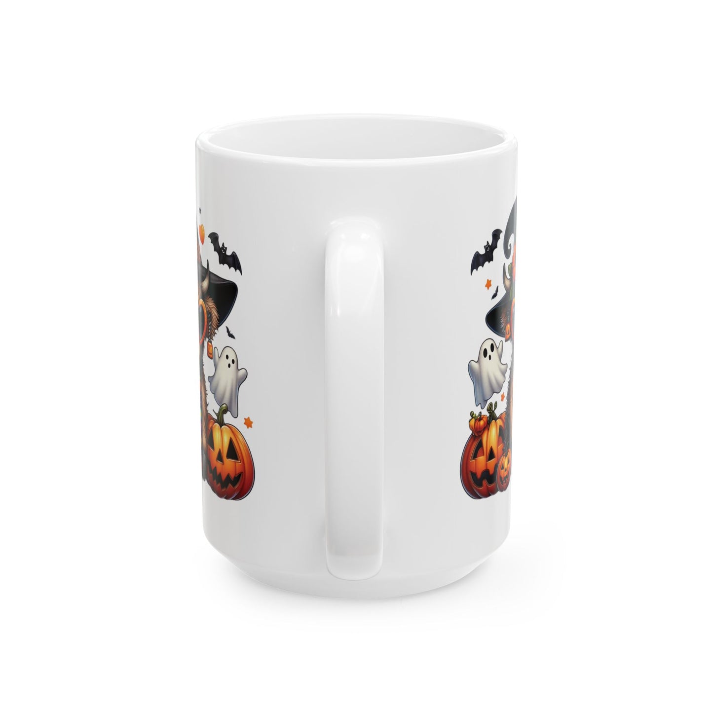 🎃 Highland Cow Halloween Mug – Spooky & Sweet Fall Sips 👻