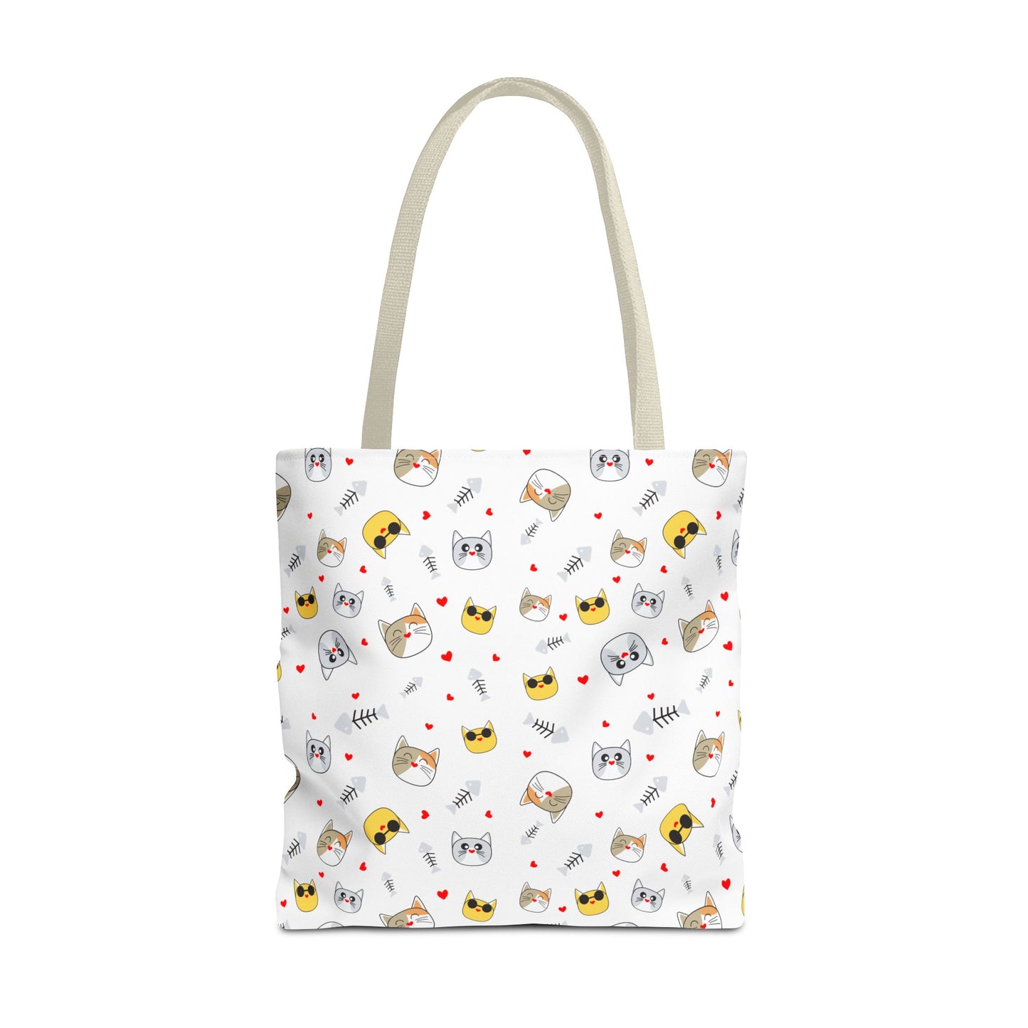 Encantador bolso de mano para amantes de los gatos: duradero, espacioso y perfecto para ir de compras, trabajar o las aventuras cotidianas.
