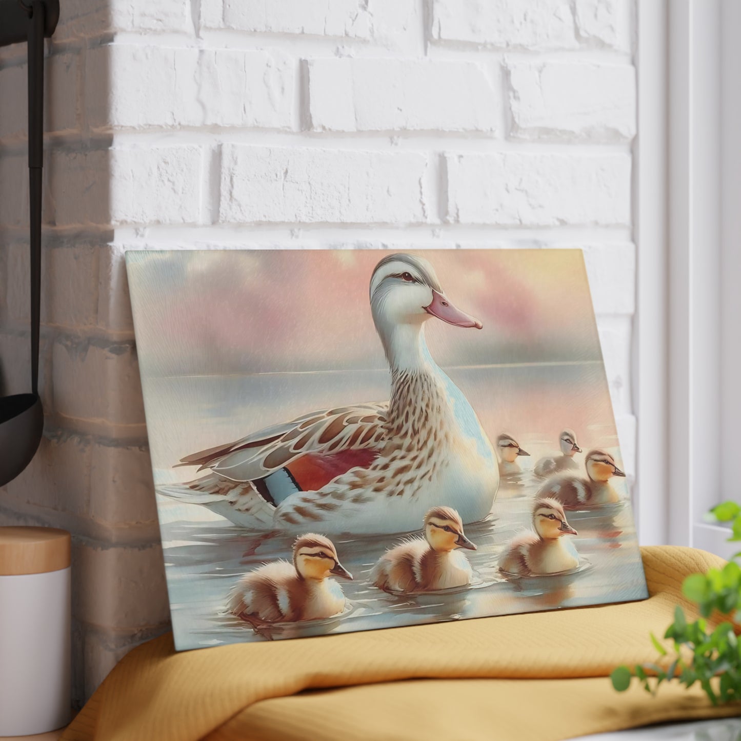 Tabla de cortar de vidrio con forma de pato, regalo de cocina único, tabla de charcutería, regalo para chef, regalo de aniversario, regalo de boda, utensilios de cocina, personalizado