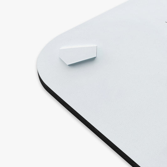 3D Smash Emoji Mouse Pad – Goofy Grin Through the Wall