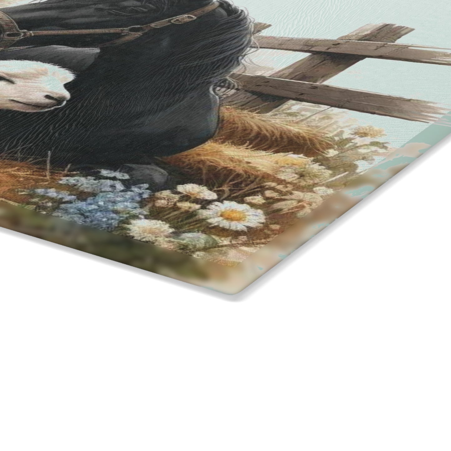 Horse cutting board, farm life decor, farmhouse design, nature-inspired gift, horse lover gift, rustic home accents Charcuterie Board, Lamb
