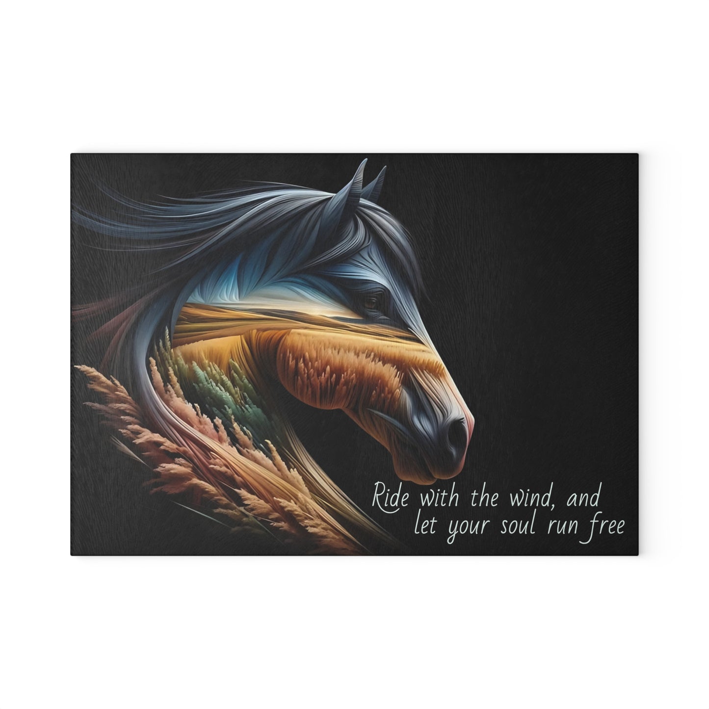 Horse cutting board, Farmhouse kitchen decor, Equestrian gift, Rustic kitchen gift, Horse lover decor, Charcuterie Board, unique accessory