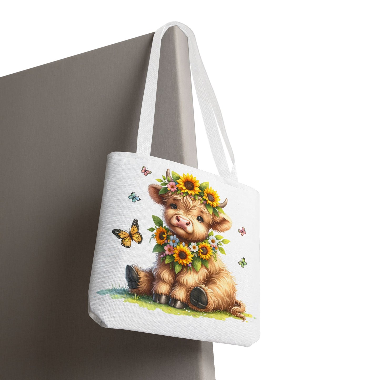 Bolsa de mano de vaca de las Tierras Altas, diseño de vaca bonito y elegante para amantes de los animales, perfecta para ir de compras, uso diario, regalo para entusiastas de las vacas y granjeros.