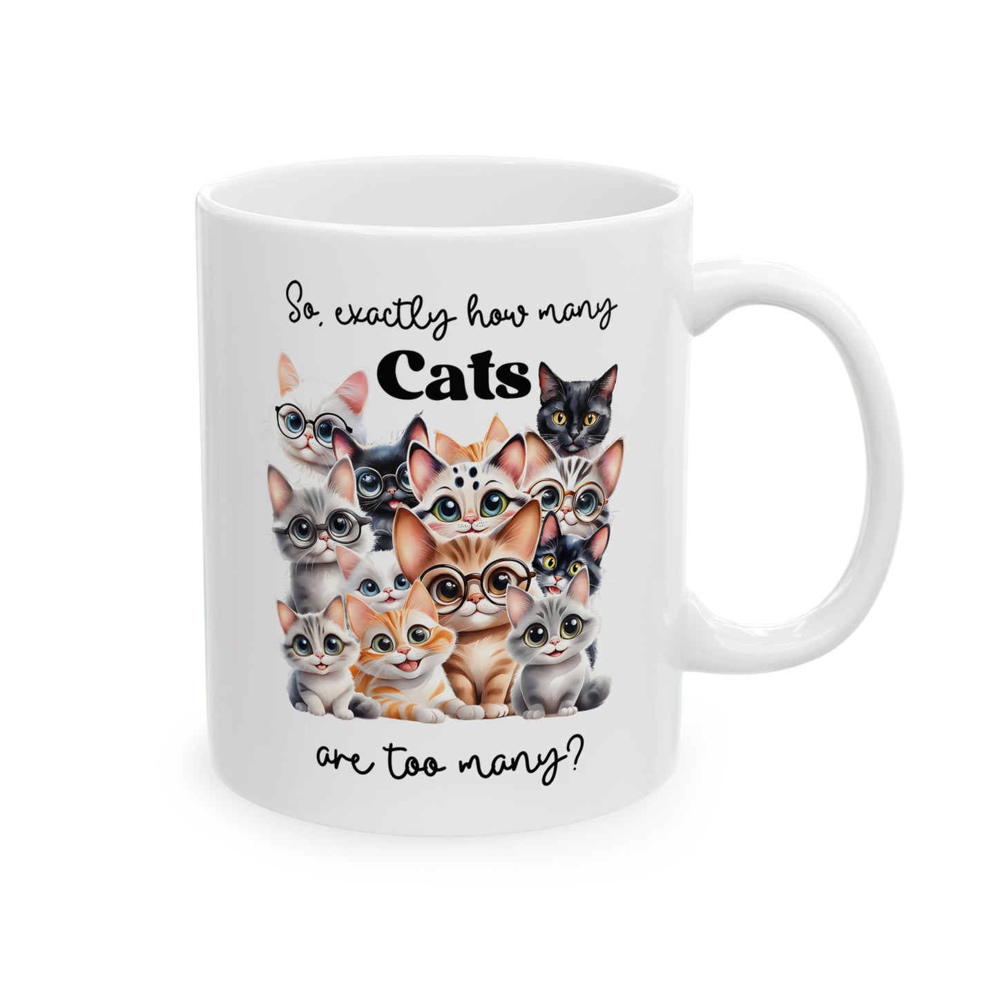 🐾 Cat Squad – Taza de café con diseño de gato, adorable y divertida, para amantes de los gatos 🐱