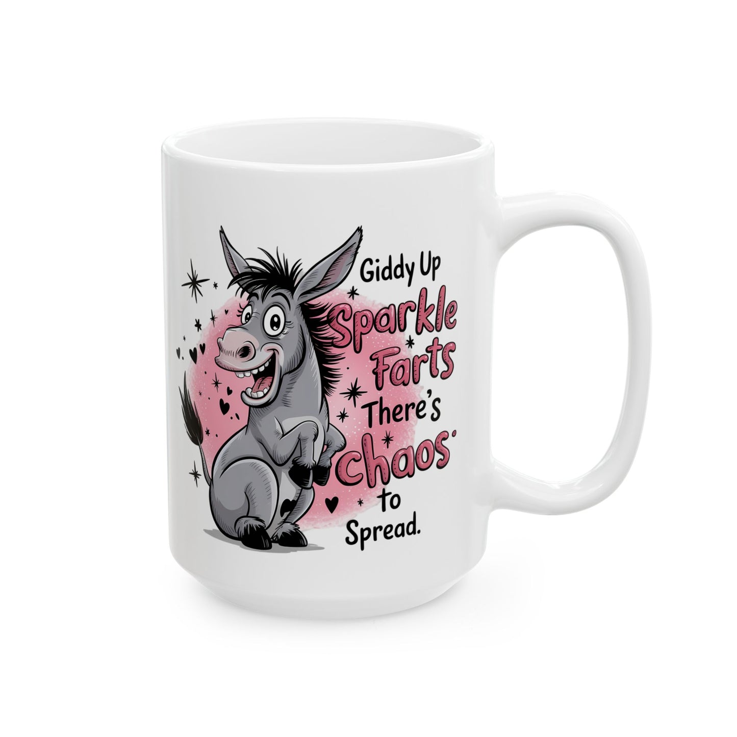🦙 "¡Arriba, Pedos Brillantes!" – ¡Divertida taza de burro para amantes de los animales y del humor! 💫