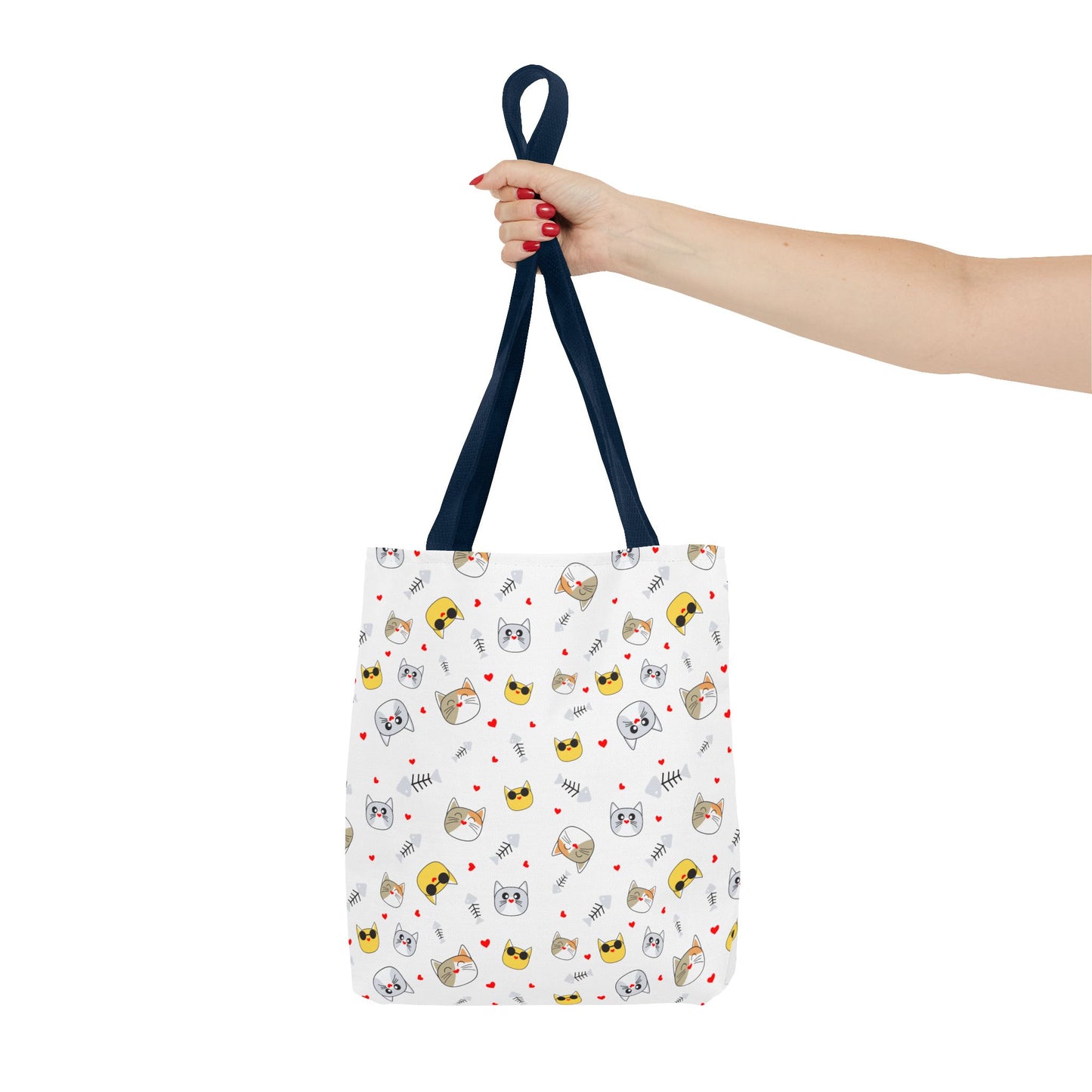 Encantador bolso de mano para amantes de los gatos: duradero, espacioso y perfecto para ir de compras, trabajar o las aventuras cotidianas.