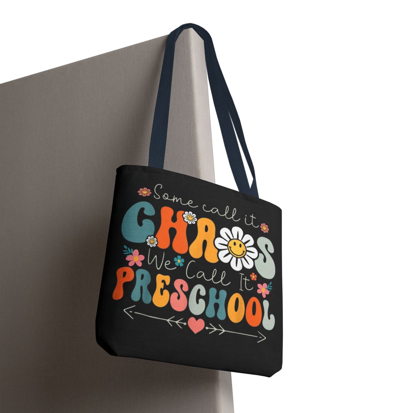 Personalized Preschool Teacher Tote Bag - Custom Name Tote for Teachers, Fun & Functional Classroom Bag, Perfect Teacher Gift