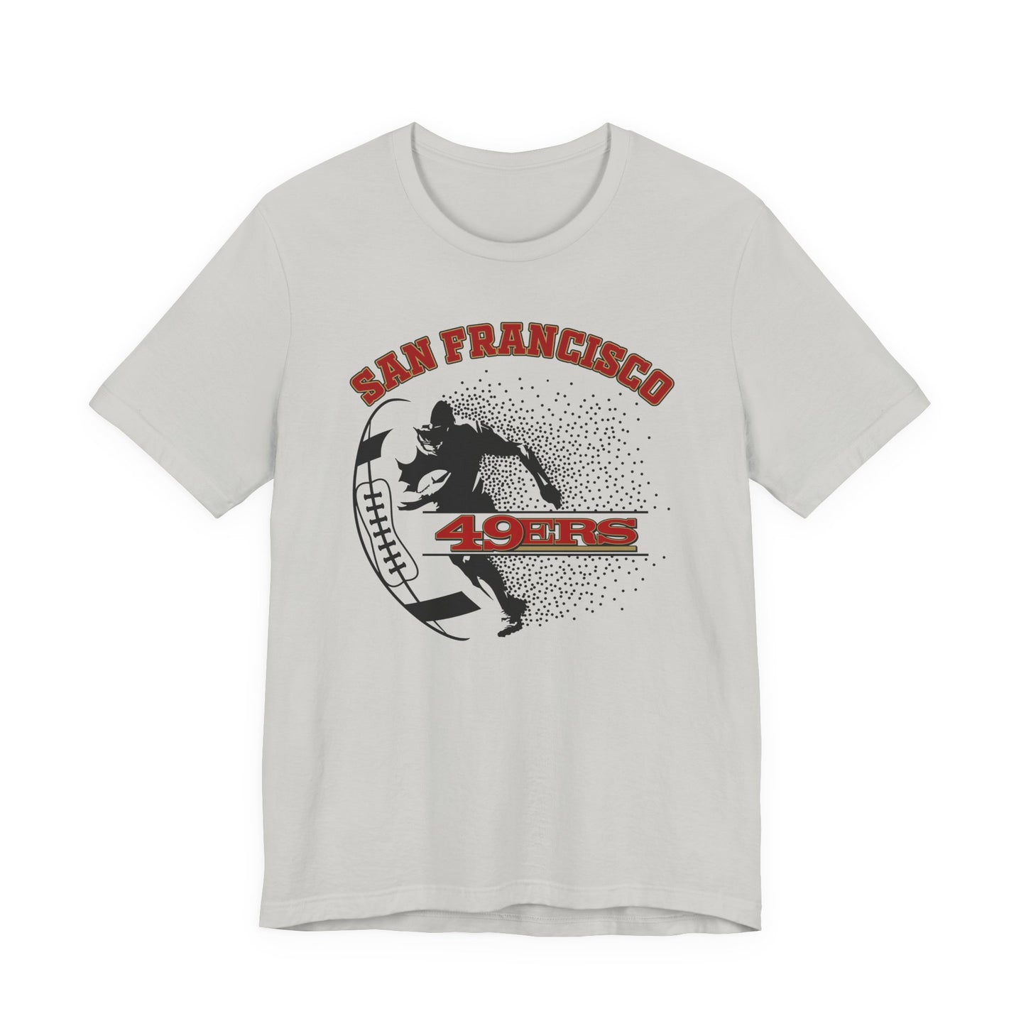 ๐ฅ Bold Red & Black Jersey Graphic Tee โ Vintage Vibes for Every Fan ๐ฏ