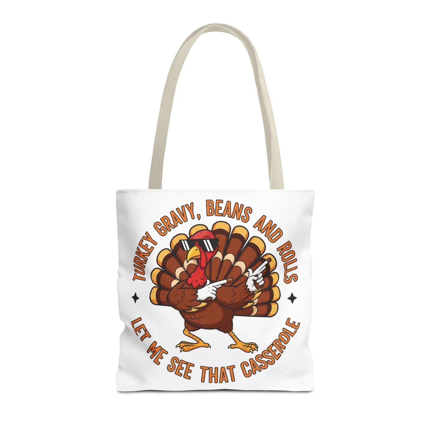 🦃 Thanksgiving Turkey Tote Bag – Let Me See That Casserole Style 🍠🎶