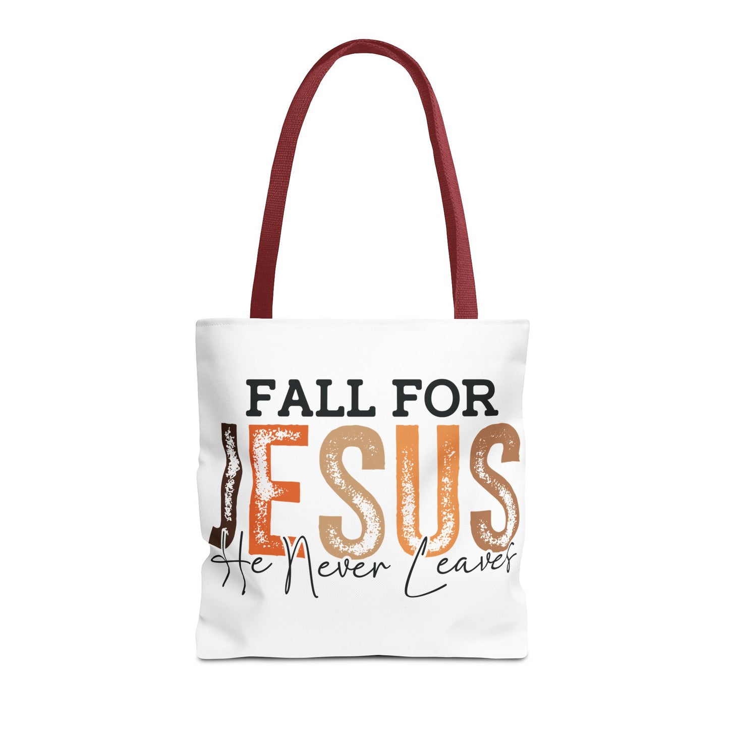 🙏 Fall for Jesus Tote Bag – Faith, Style & Autumn Charm 🍂👜