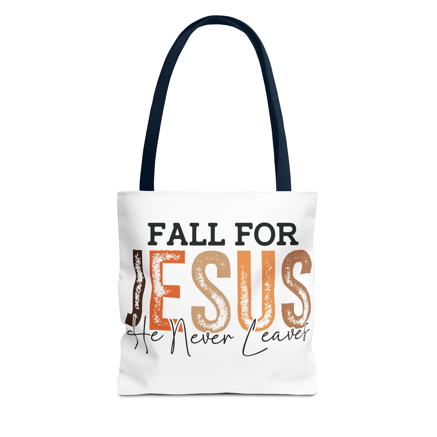 🙏 Fall for Jesus Tote Bag – Faith, Style & Autumn Charm 🍂👜
