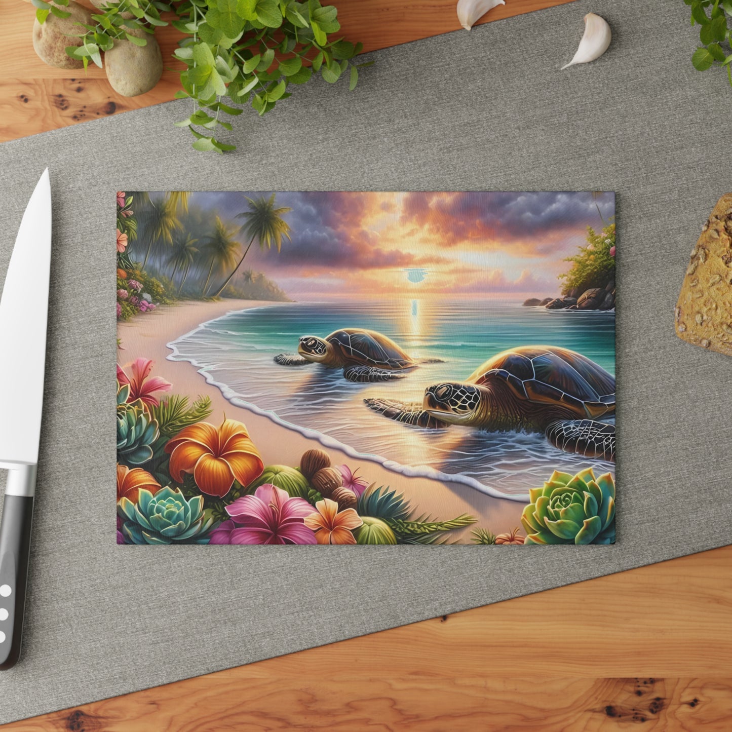 Tabla de cortar de tortuga marina, regalos de tortuga marina, tabla de charcutería, regalo de cumpleaños para hija, regalo de casa de playa, regalo de Navidad para mamá, regalos para esposa