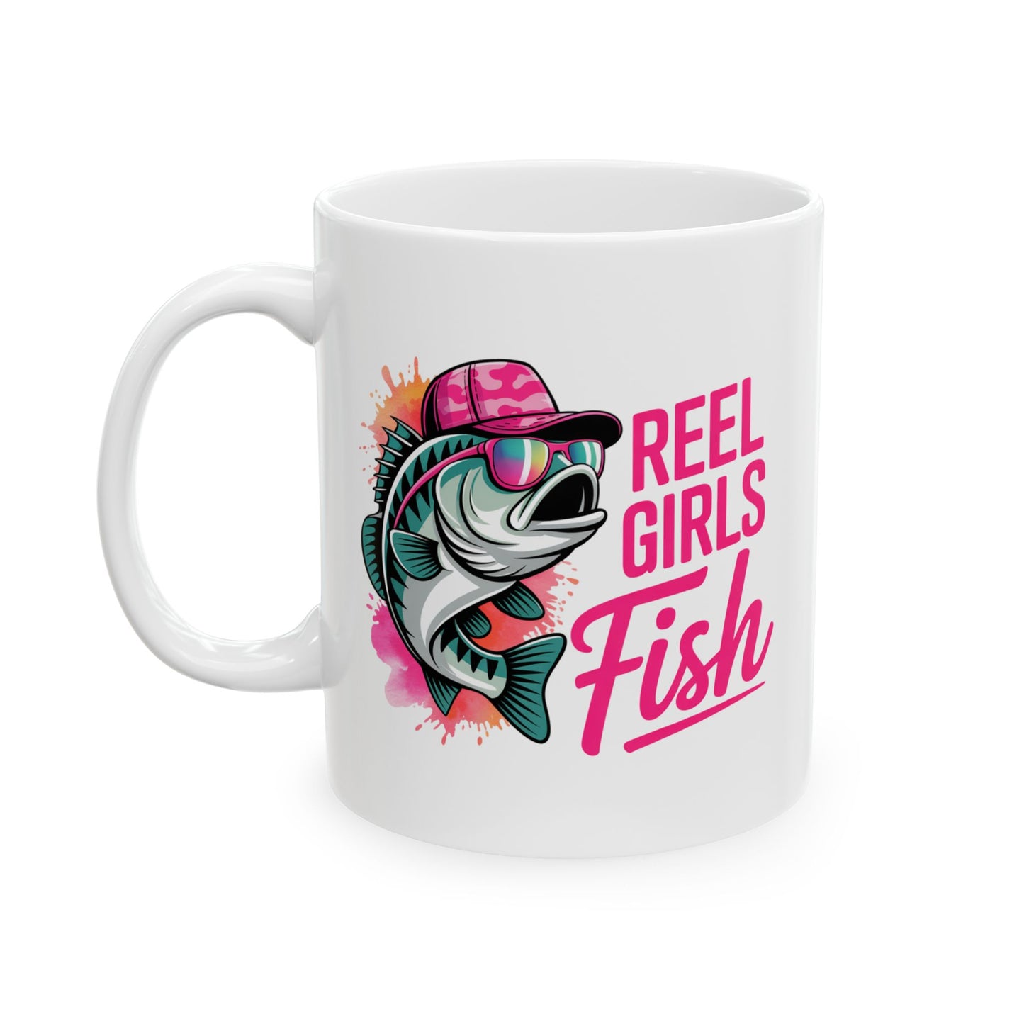 🎣 Reel Girls Fish Mug – Fierce, Fun & Full of Sass 💕🐟