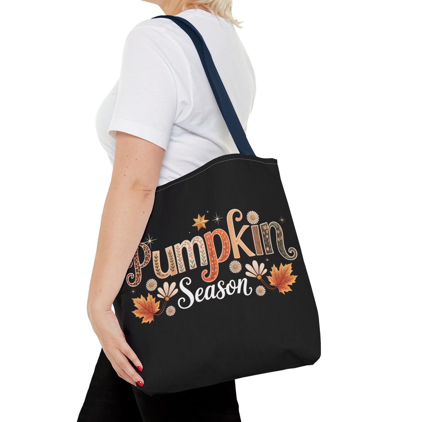 ๐ Pumpkin Season Tote Bag โ Autumn Vibes You Can Carry ๐๐