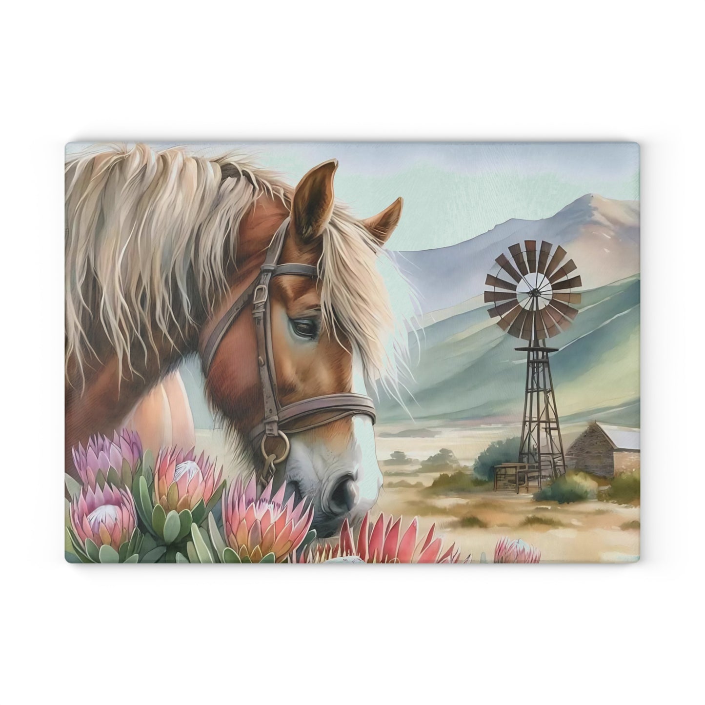 Horse cutting board, Farmhouse kitchen decor, Equestrian gift, Rustic kitchen gift, Horse lover decor, Charcuterie Board, unique accessory