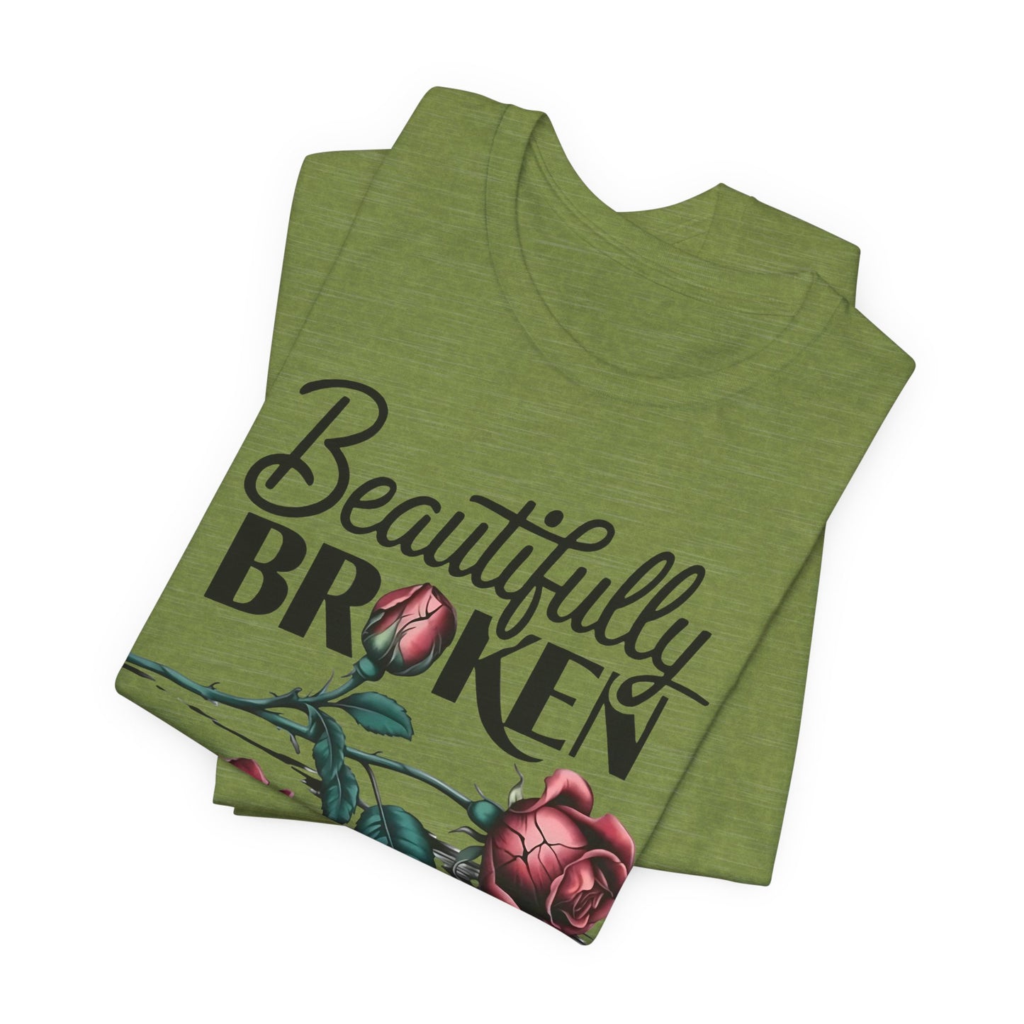Camiseta Rosa “Beautifully Broken”: una camiseta empoderante con una elegancia suave