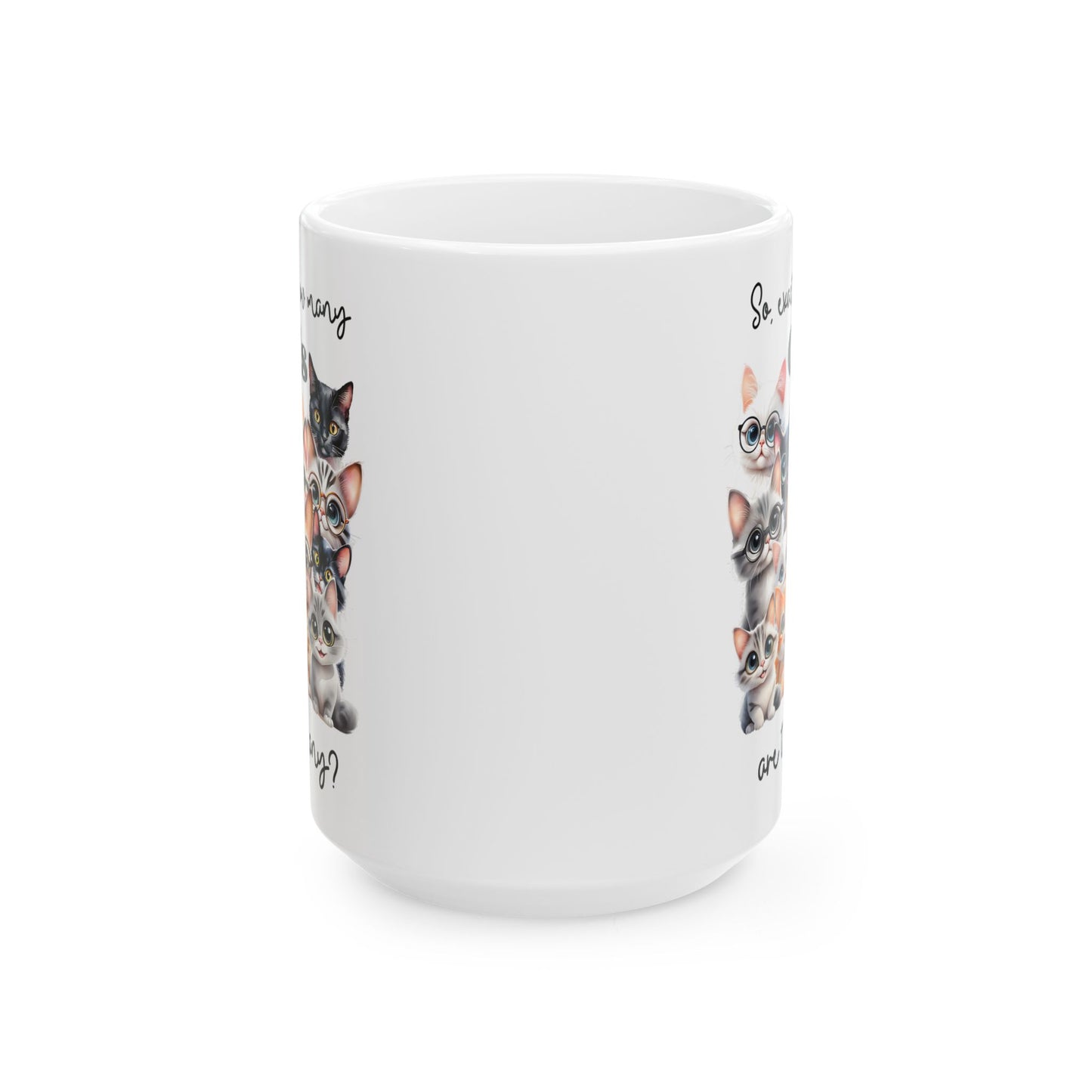 🐾 Cat Squad – Taza de café con diseño de gato, adorable y divertida, para amantes de los gatos 🐱