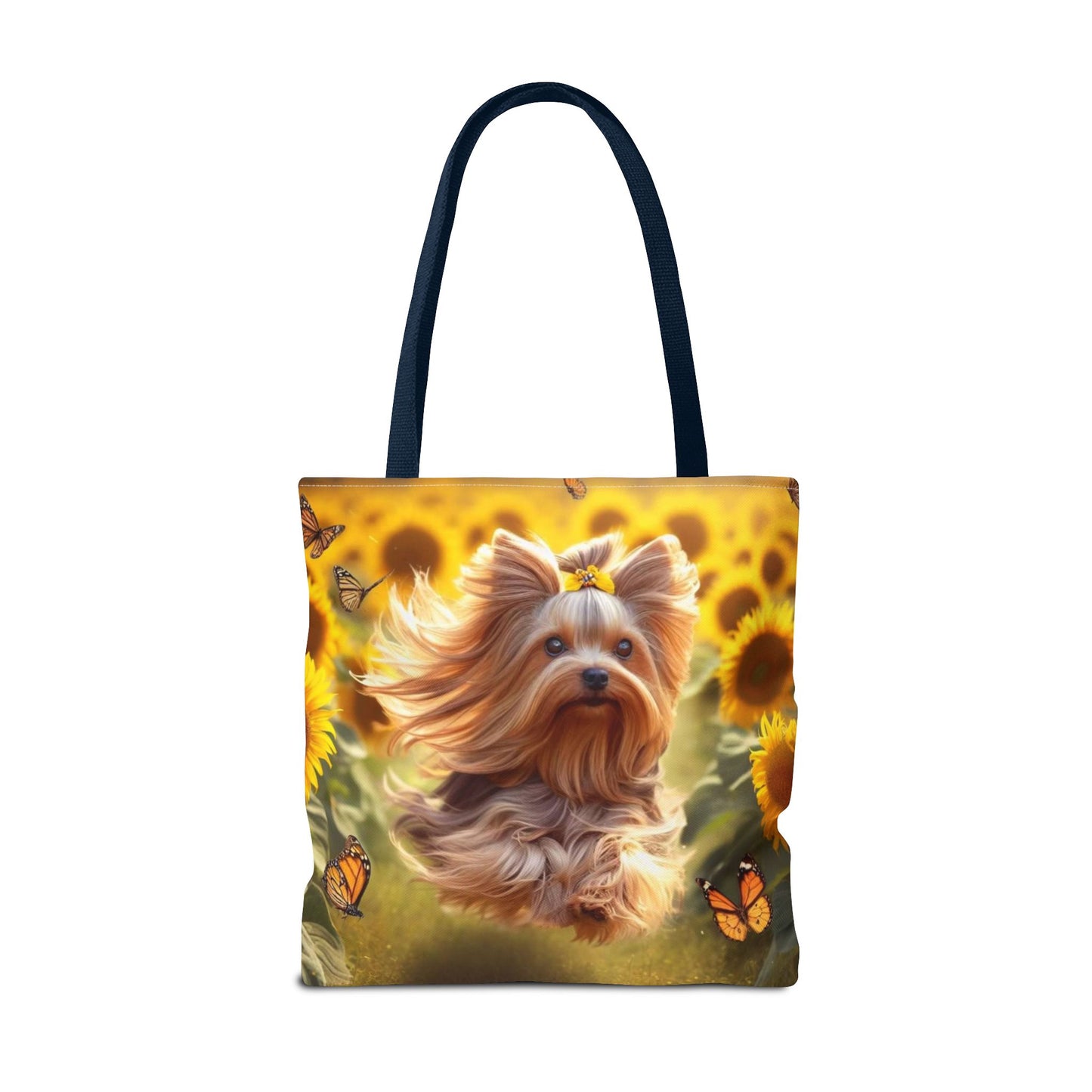 Adorable bolso de mano Yorkie: ¡perfecto para los amantes de los perros en movimiento!