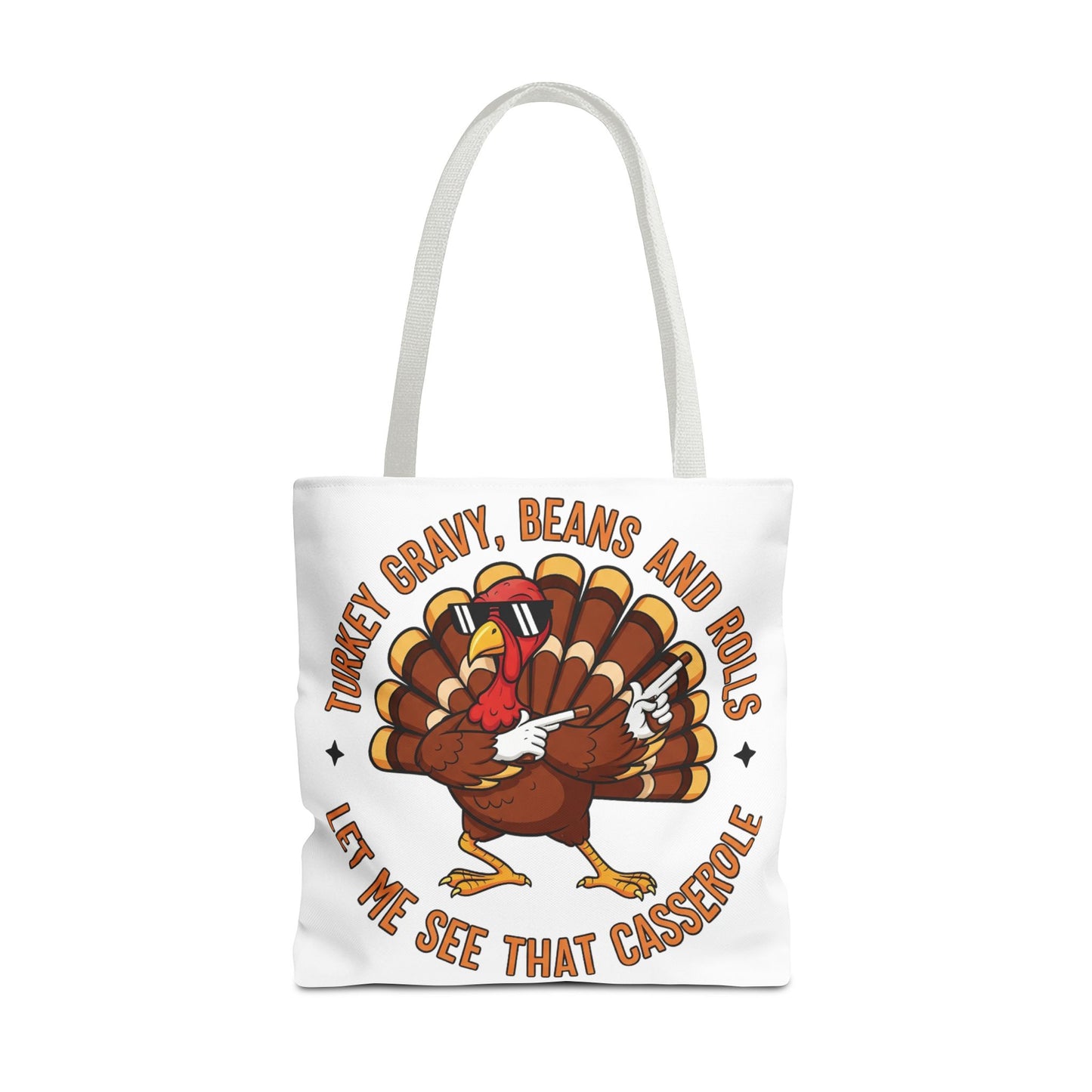 🦃 Thanksgiving Turkey Tote Bag – Let Me See That Casserole Style 🍠🎶