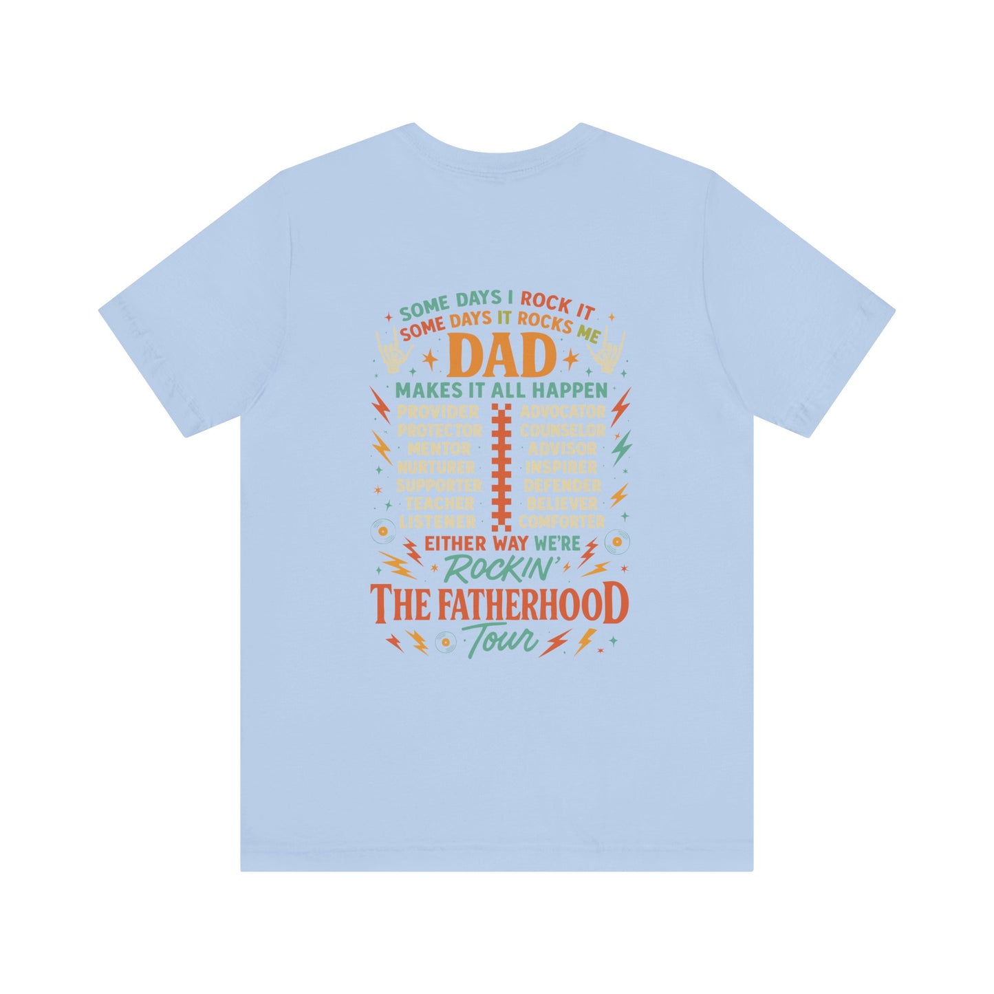 🎤 DAD TOUR – Camiseta divertida para papá inspirada en un concierto