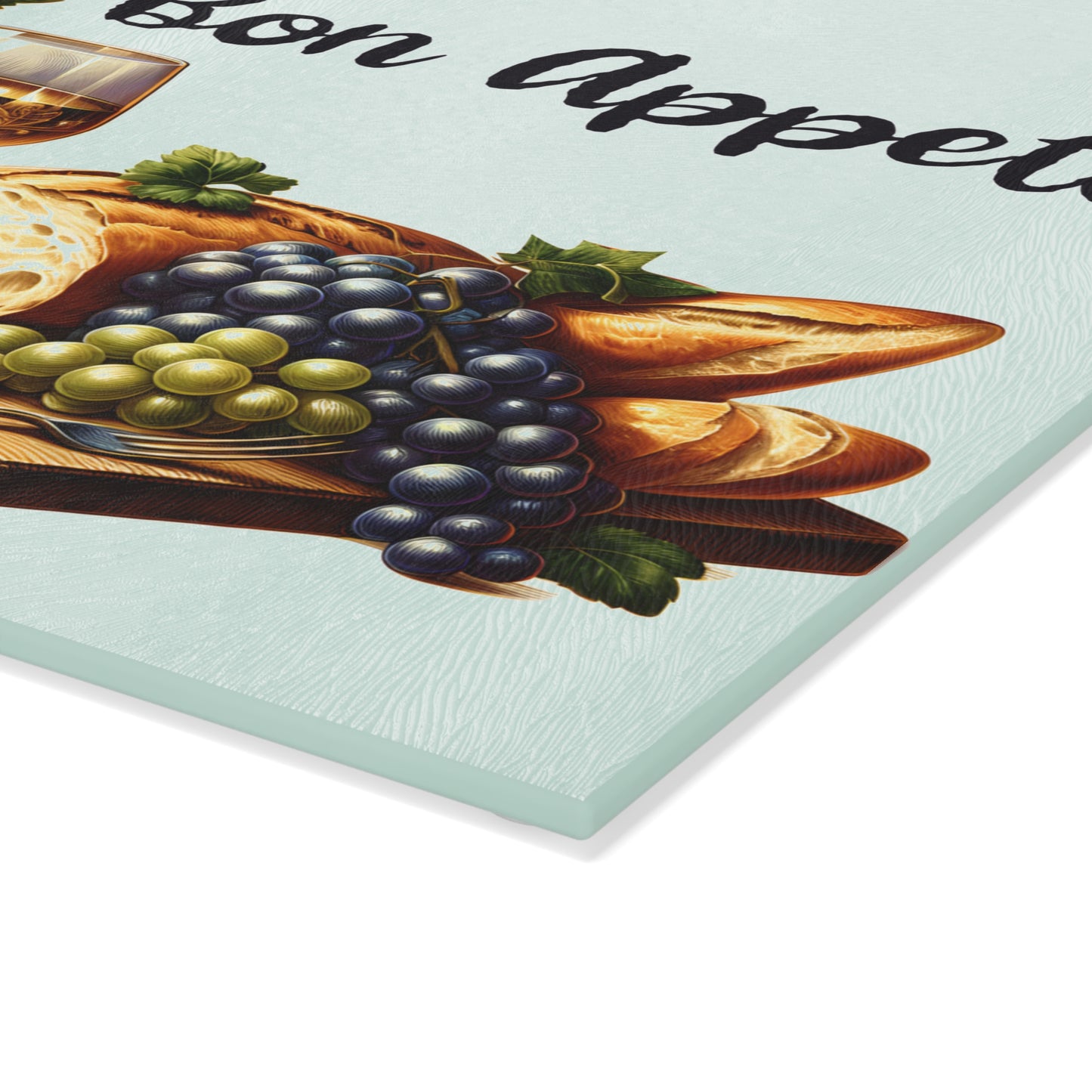 Tabla de cortar vino y queso Bon Appétit: un elegante encanto de bistró francés para tu cocina